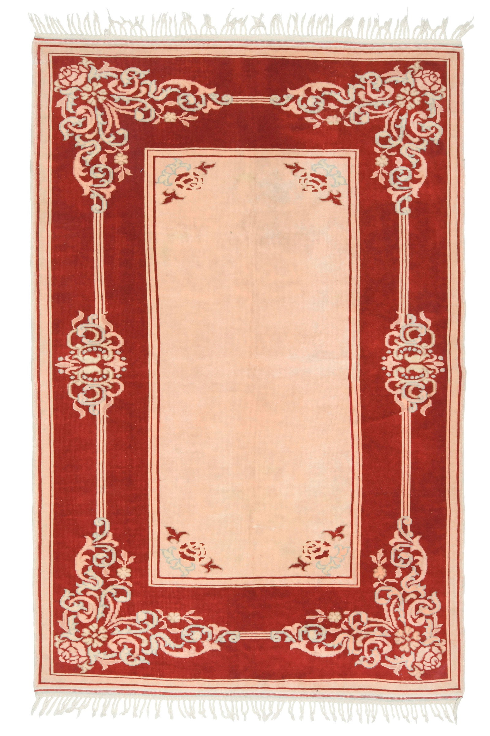 5'1x7'9 ft, VINTAGE ANTIQUE RUG - 7