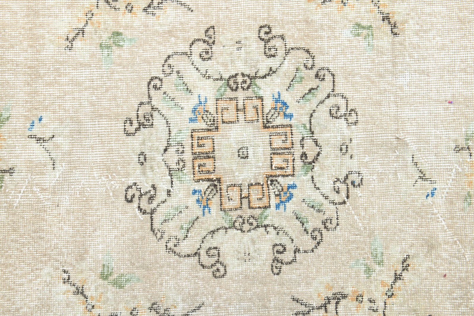 3.6x6.4 ft, COLORFUL TURKISH RUG - 3