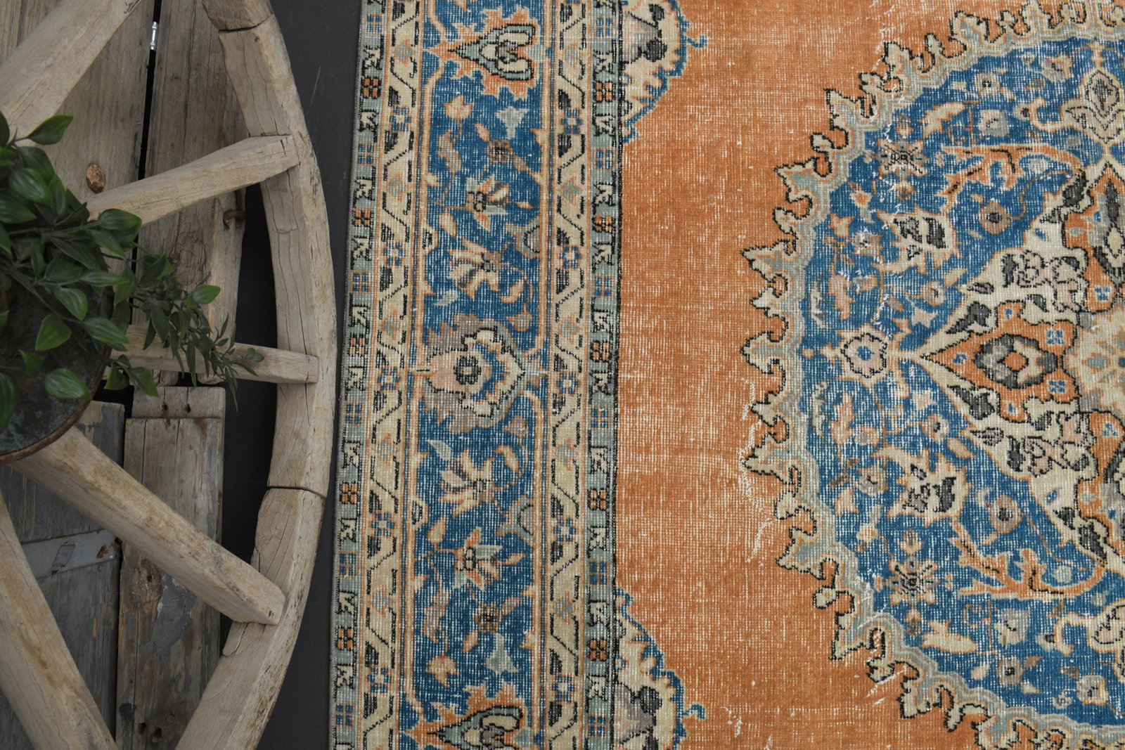 7x10 TURKISH VINTAGE Rug - 5