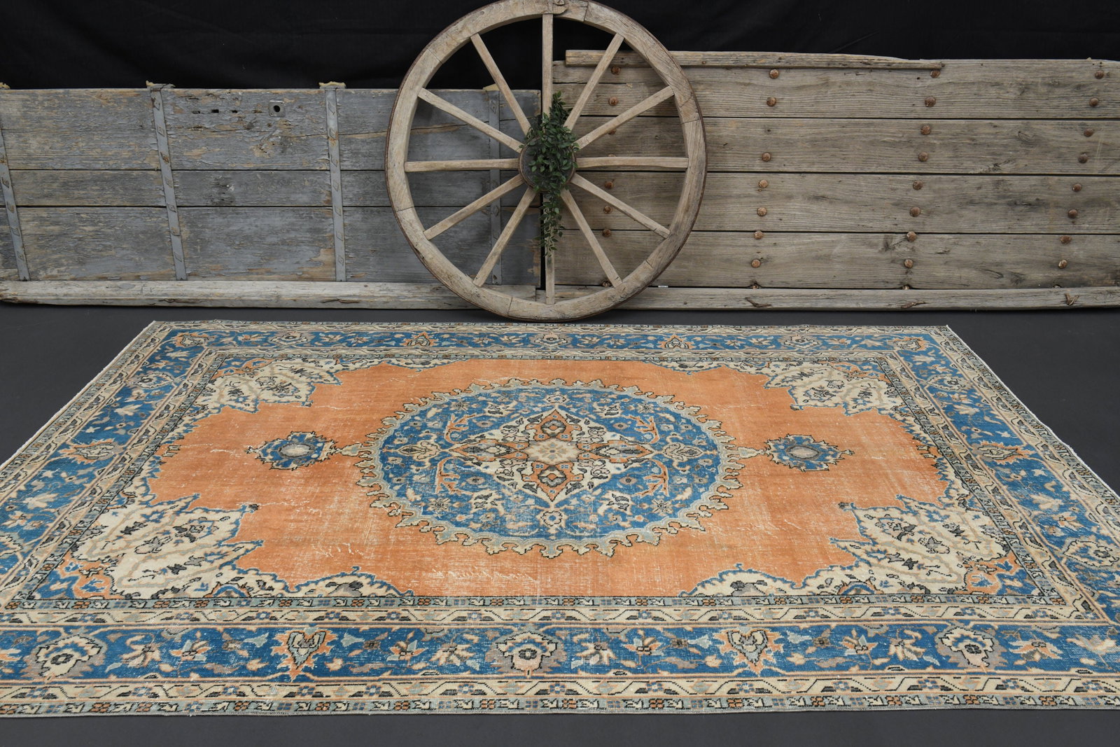 7x10 TURKISH VINTAGE Rug - 6