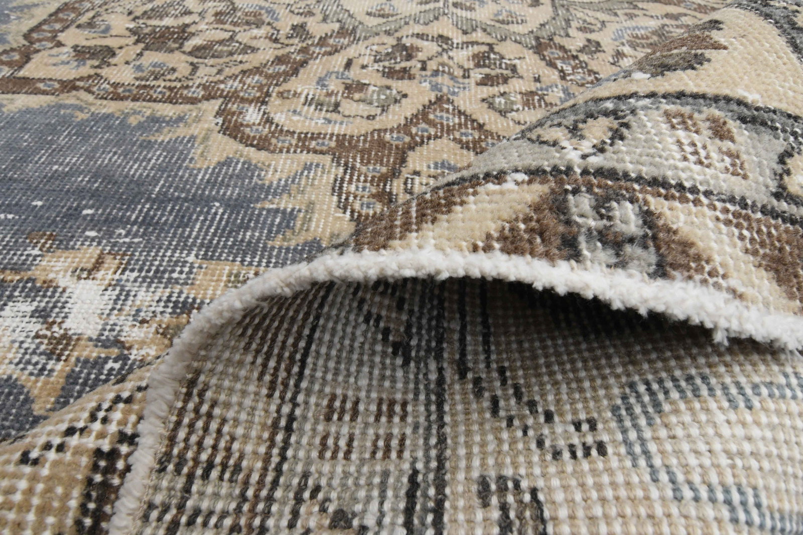 7.4x10.8 VINTAGE TURKISH Rug - 5