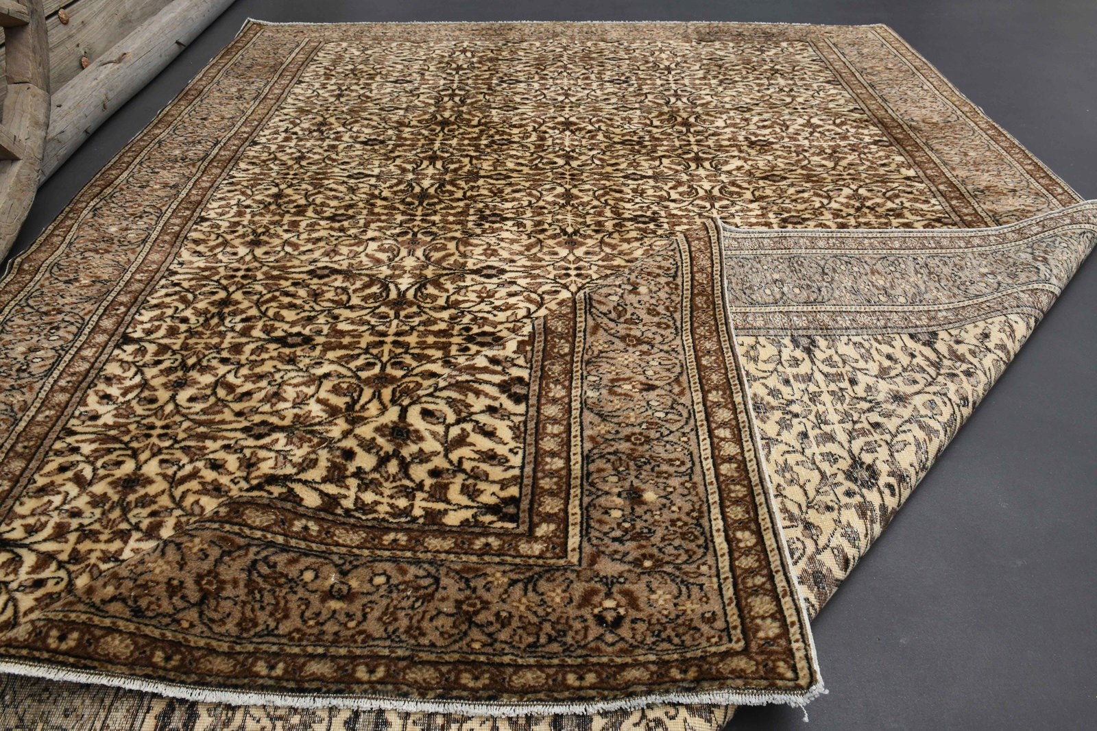 6'6x9'5 Vintage Persian Decor - 3