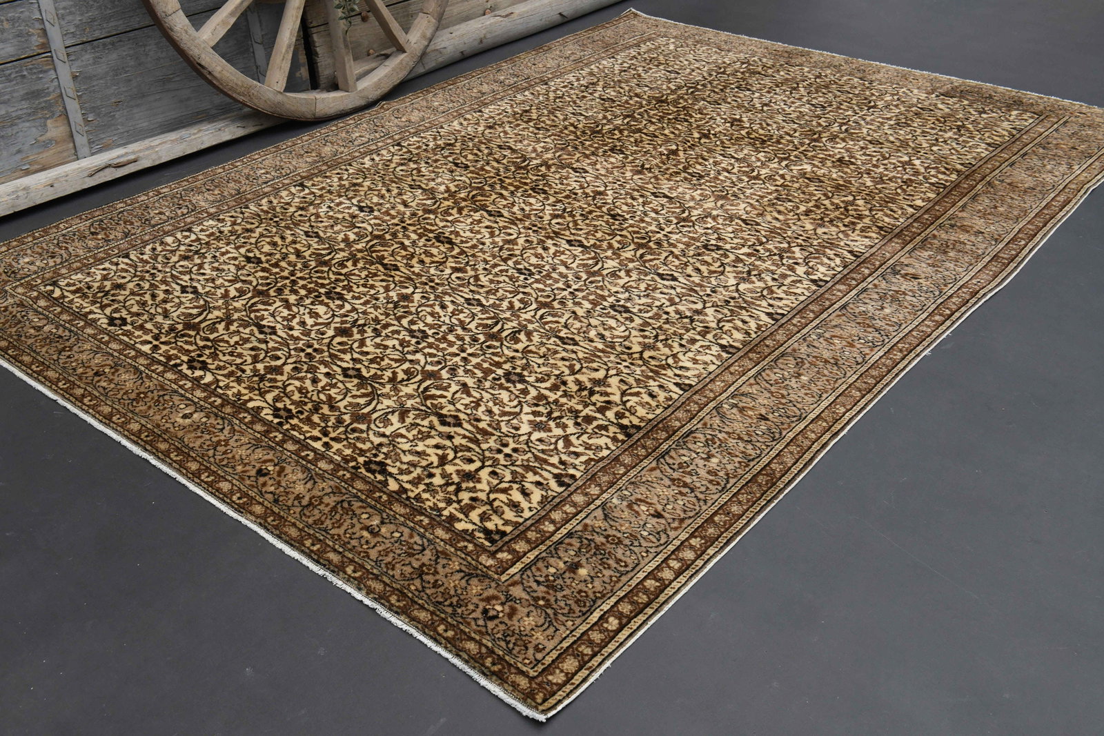 6'6x9'5 Vintage Persian Decor - 4
