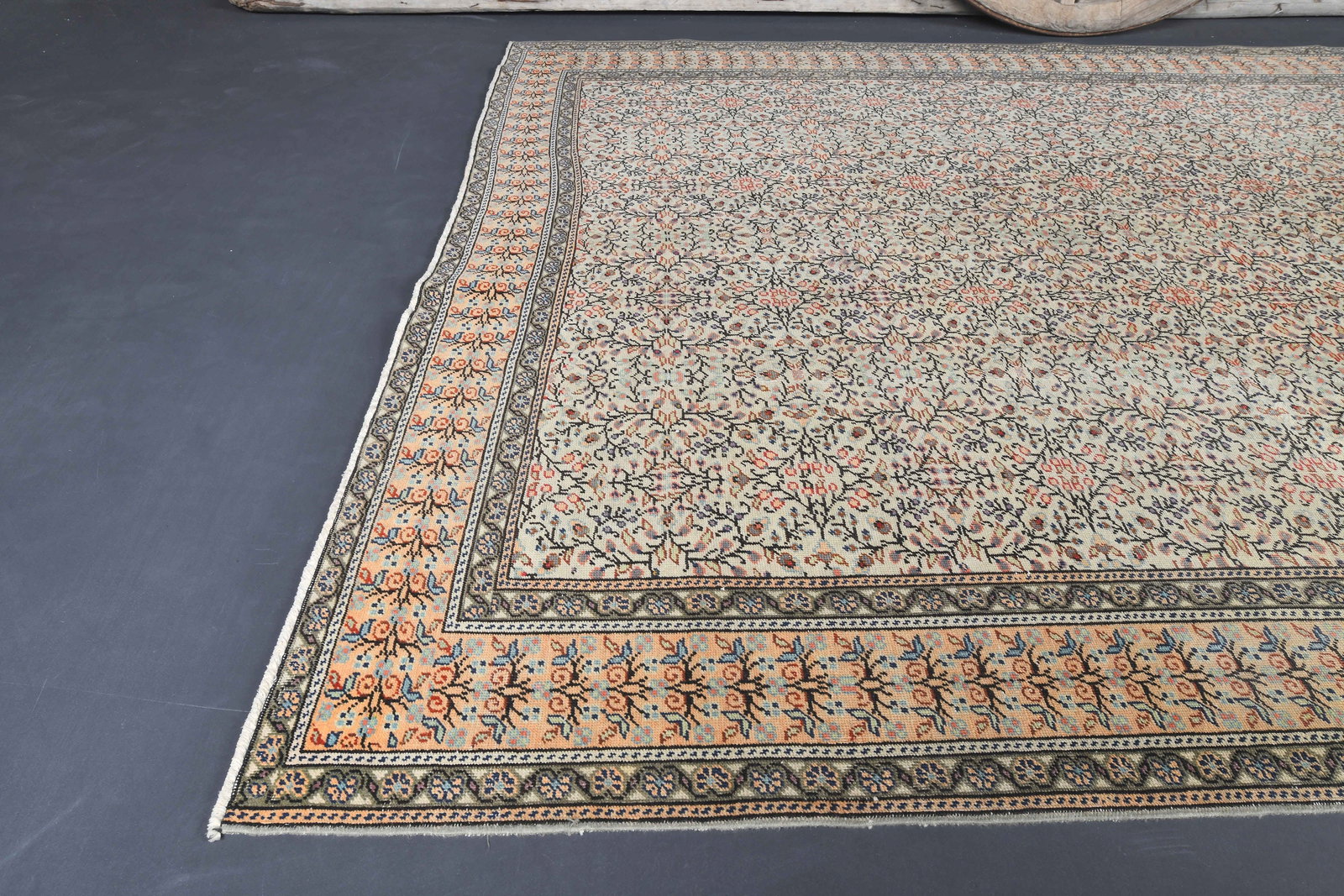 6.5x9.6 Turkish Vintage Rug - 2