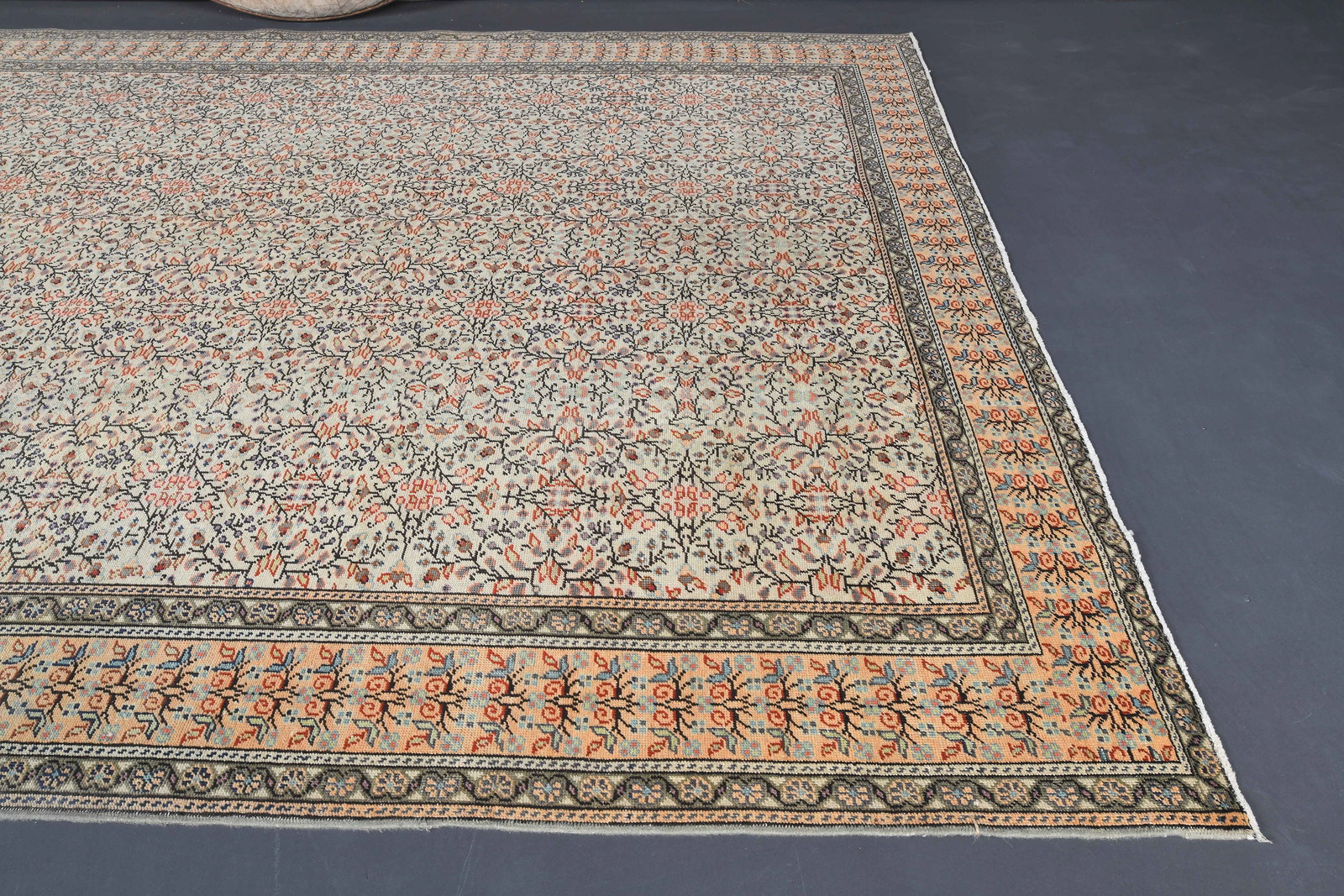 6.5x9.6 Turkish Vintage Rug - 4