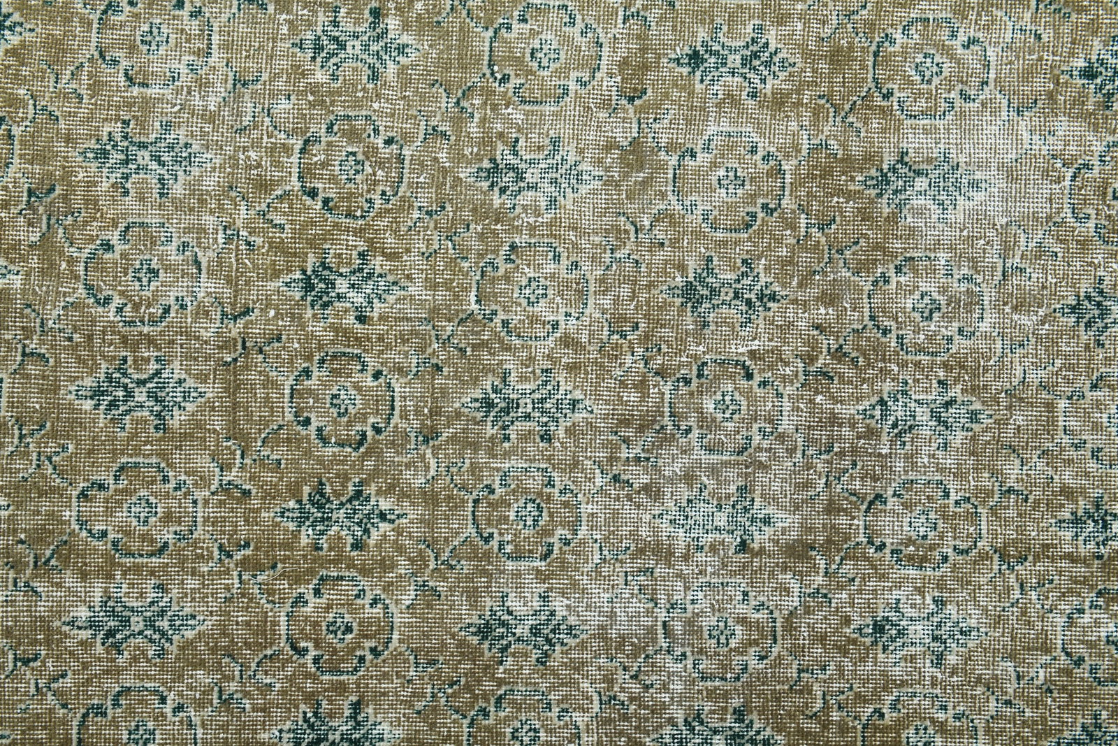 6'7x11.2, GREEN TURKISH RUG - 3