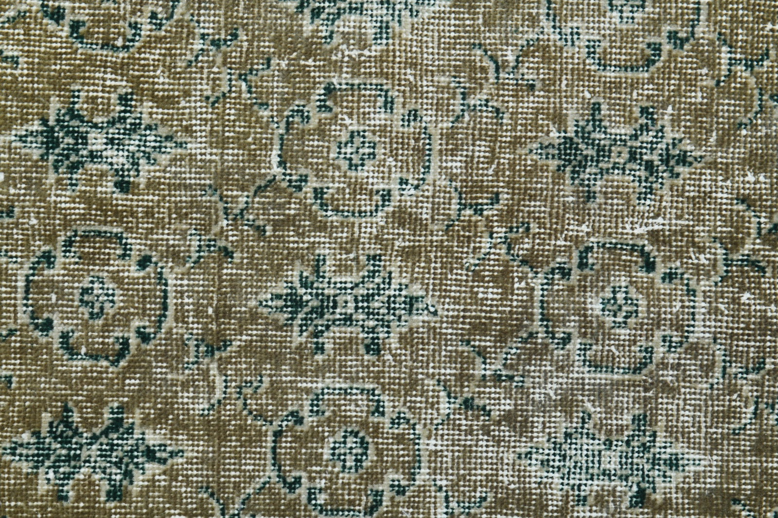 6'7x11.2, GREEN TURKISH RUG - 4
