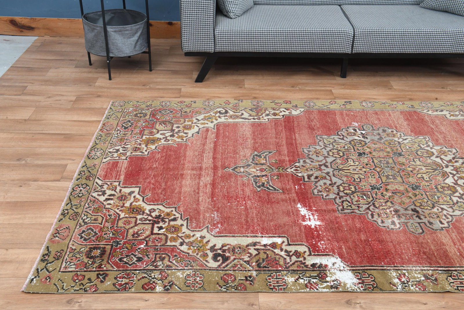 5'6x10'4 ft, LUXURY PINK RUG - 3