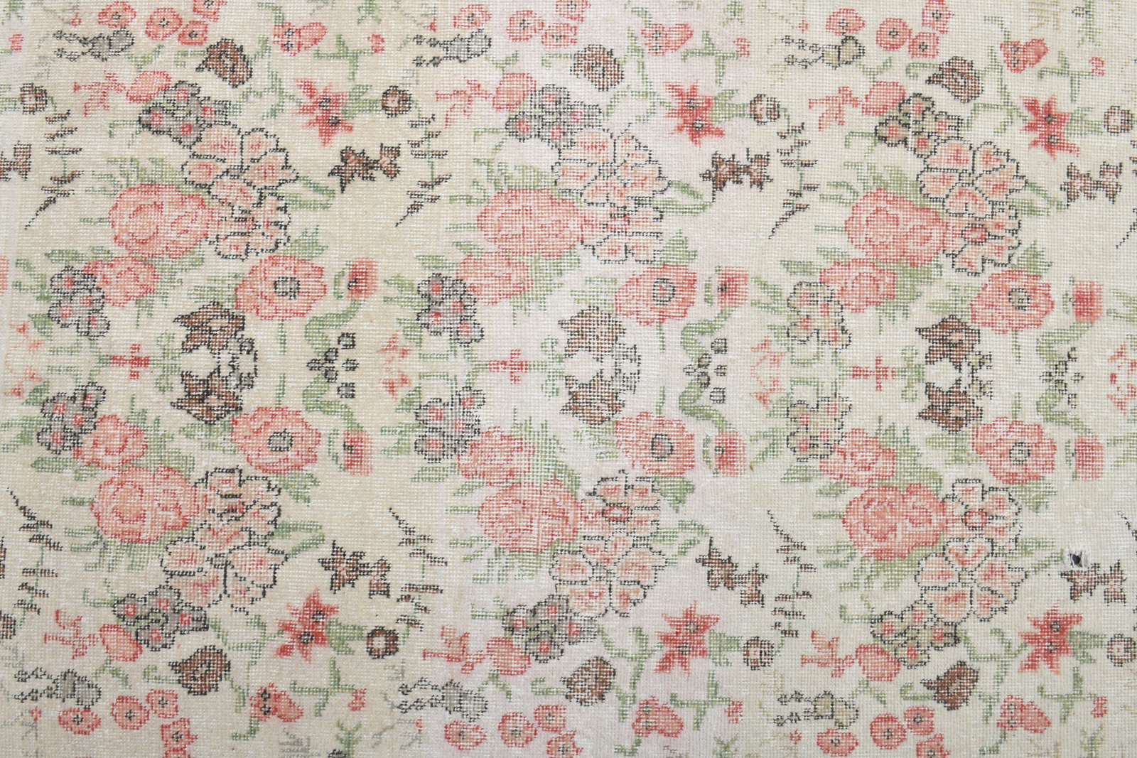 5'6x9'3 FLORAL DECOR, TURKISH - 8