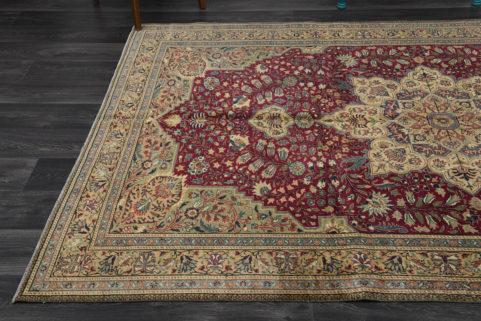6.4x9.4 ft, TURKISH VINTAGE Rug - 2