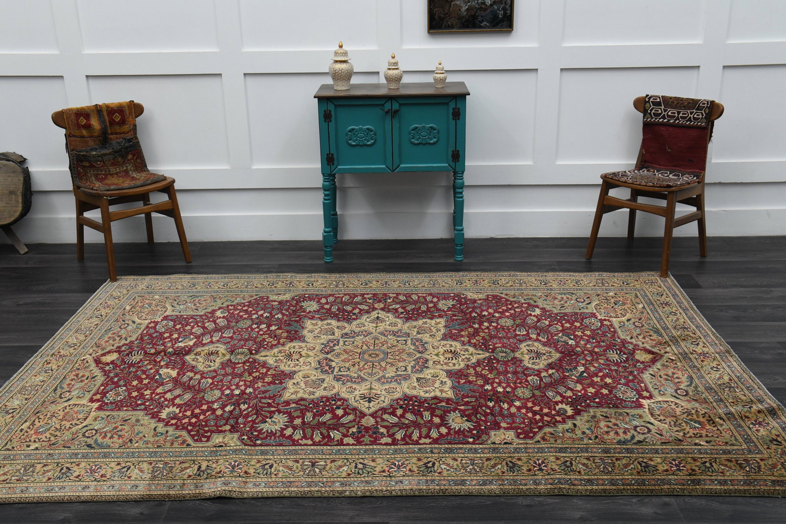 6.4x9.4 ft, TURKISH VINTAGE Rug - 3