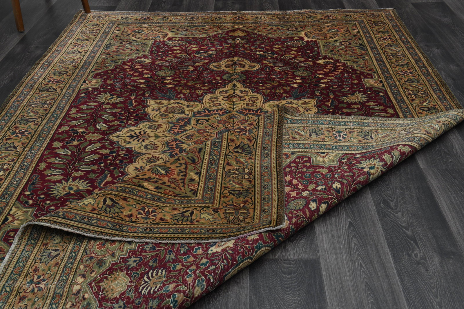 6.4x9.4 ft, TURKISH VINTAGE Rug - 9