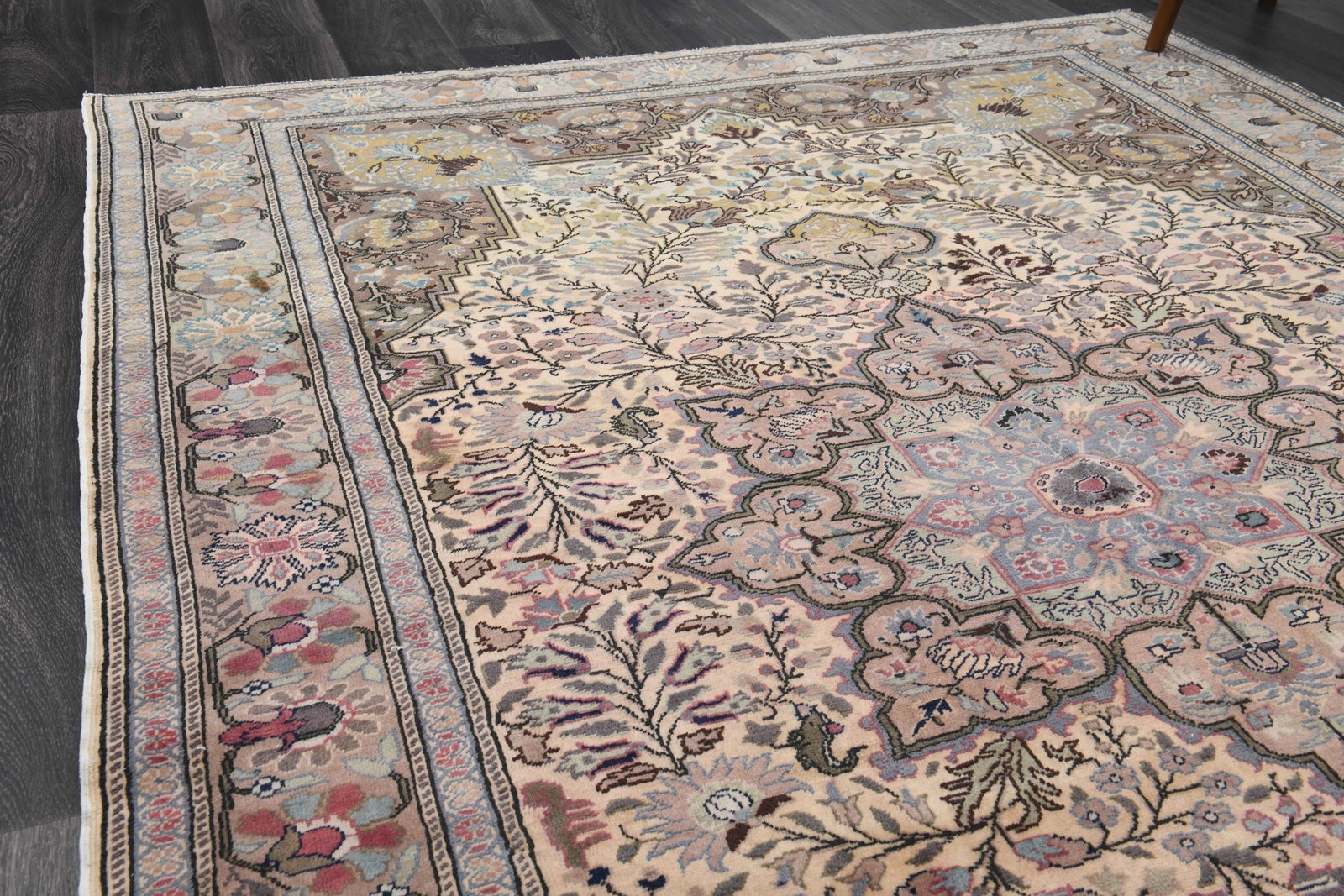 6.2x9.4 ft, ANTIQUE TURKISH OUSHAK Rug - 4