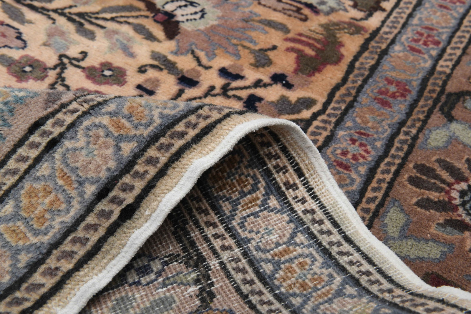 6.2x9.4 ft, ANTIQUE TURKISH OUSHAK Rug - 8