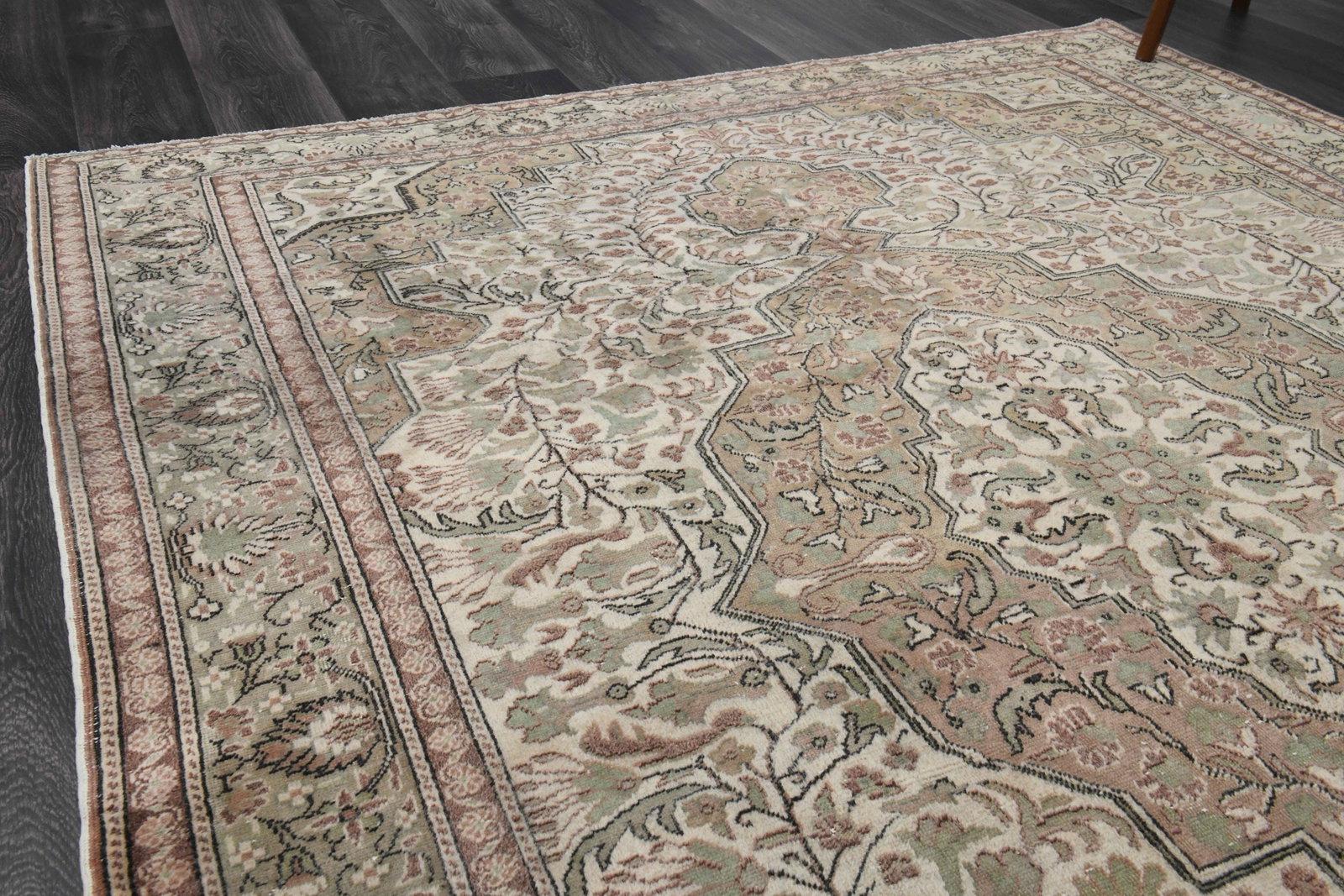6.4x9.1 ft, ANTIQUE Rug, TURKISH - 4