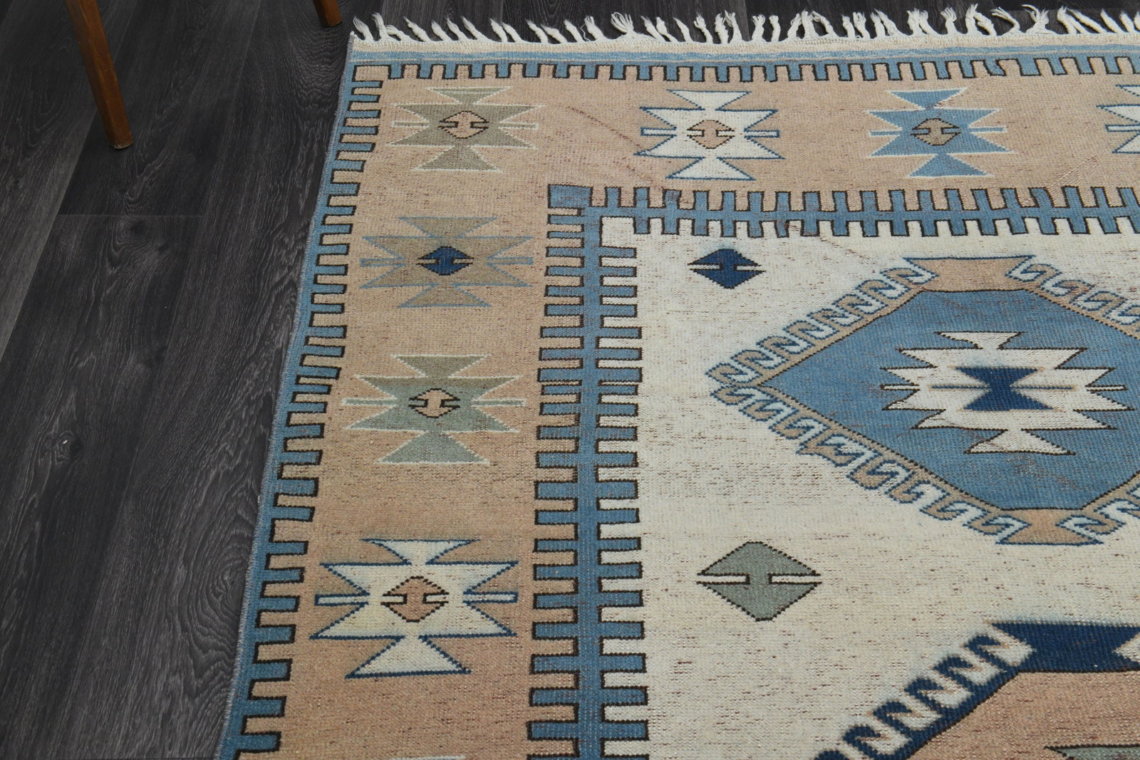 6.1x8.5 ft, TURKISH Rug, Vintage - 8