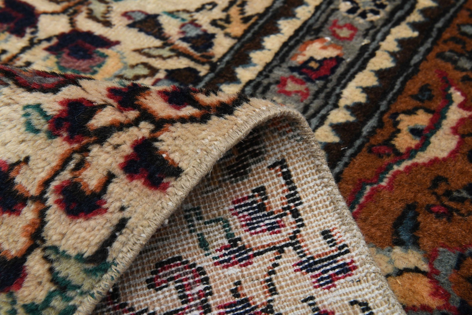 6.2x9.4 ft, TURKISH Rug, VINTAGE - 8