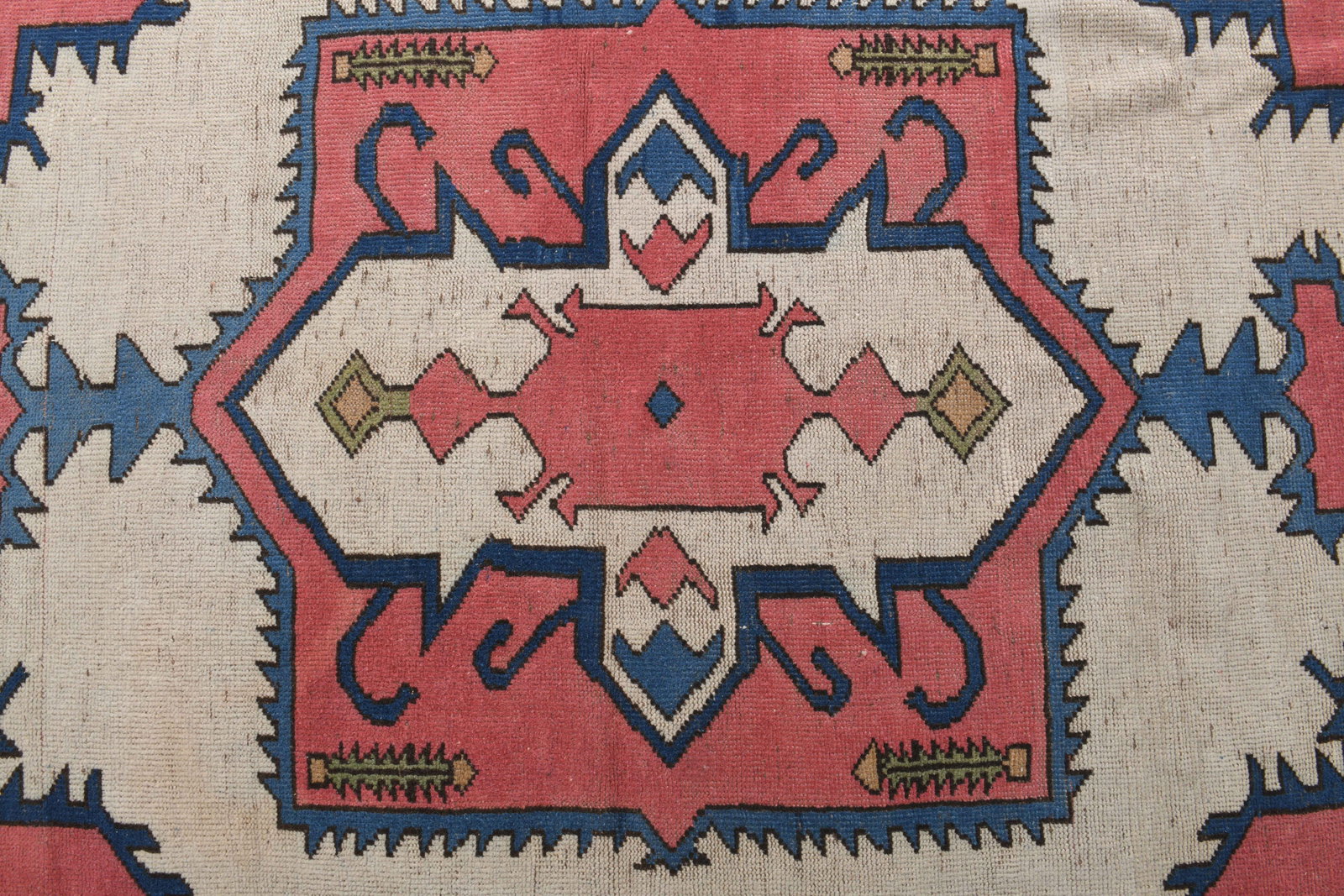 6.3x9 ft, TURKISH Rug, OUSHAK - 5