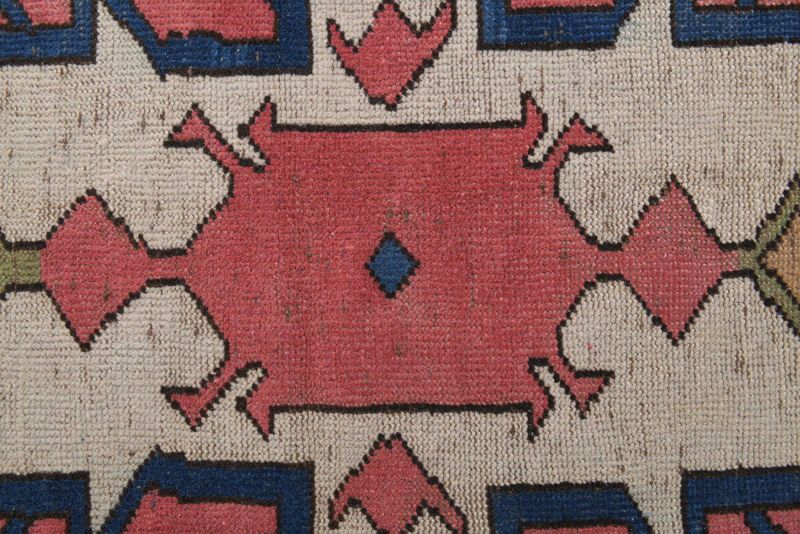 6.3x9 ft, TURKISH Rug, OUSHAK - 6