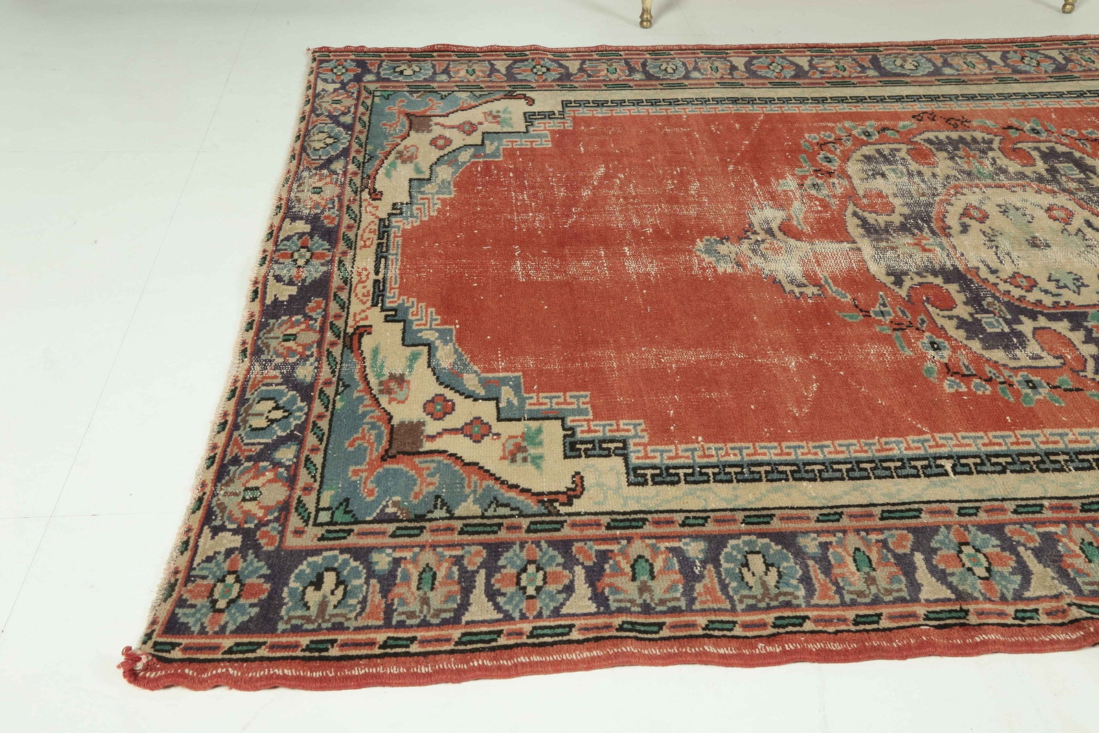 5.9x8.4 Ft, VINTAGE Rug, TURKISH - 2