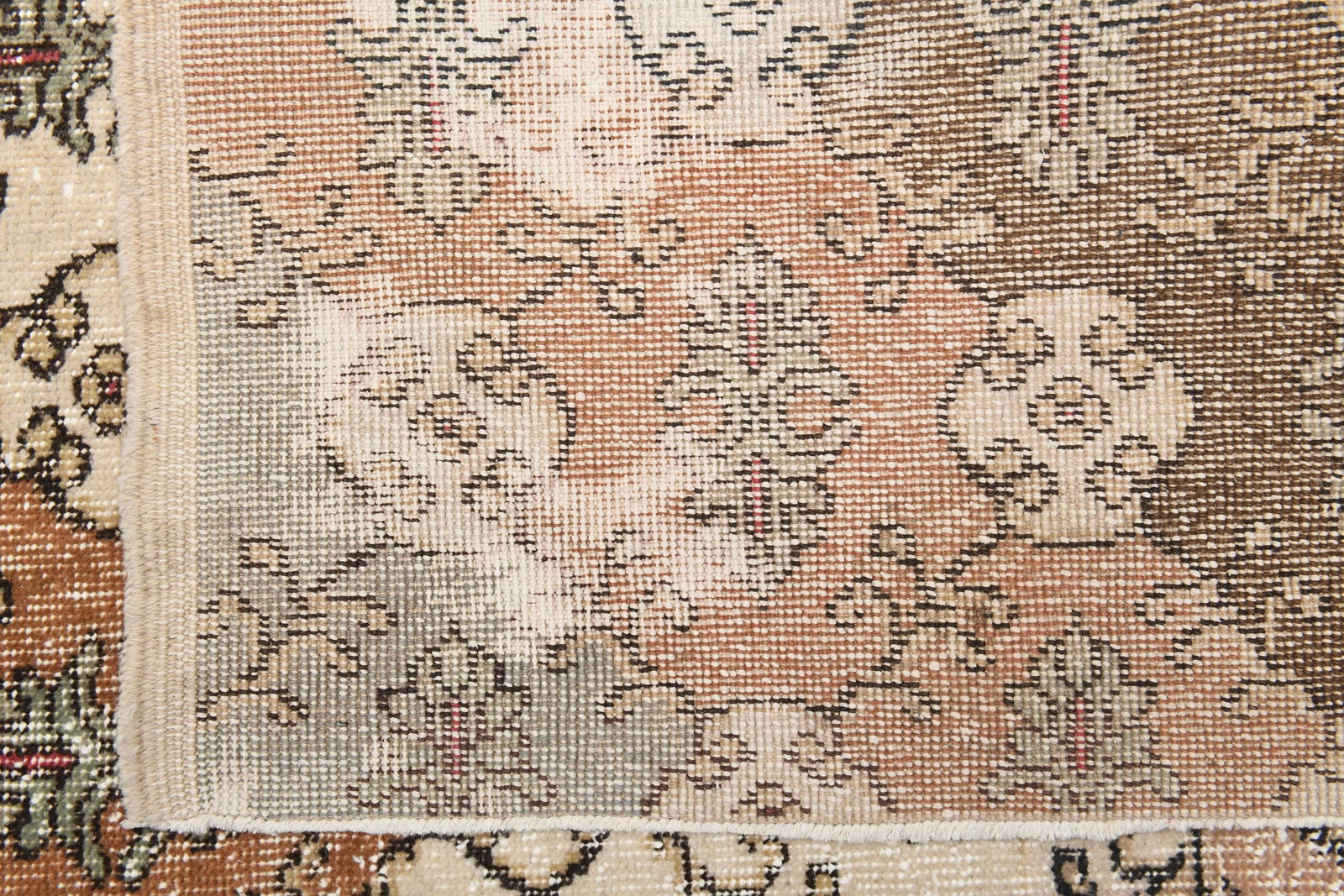 5.9.x9.2 ft, TURKISH Rug, Oushak - 7
