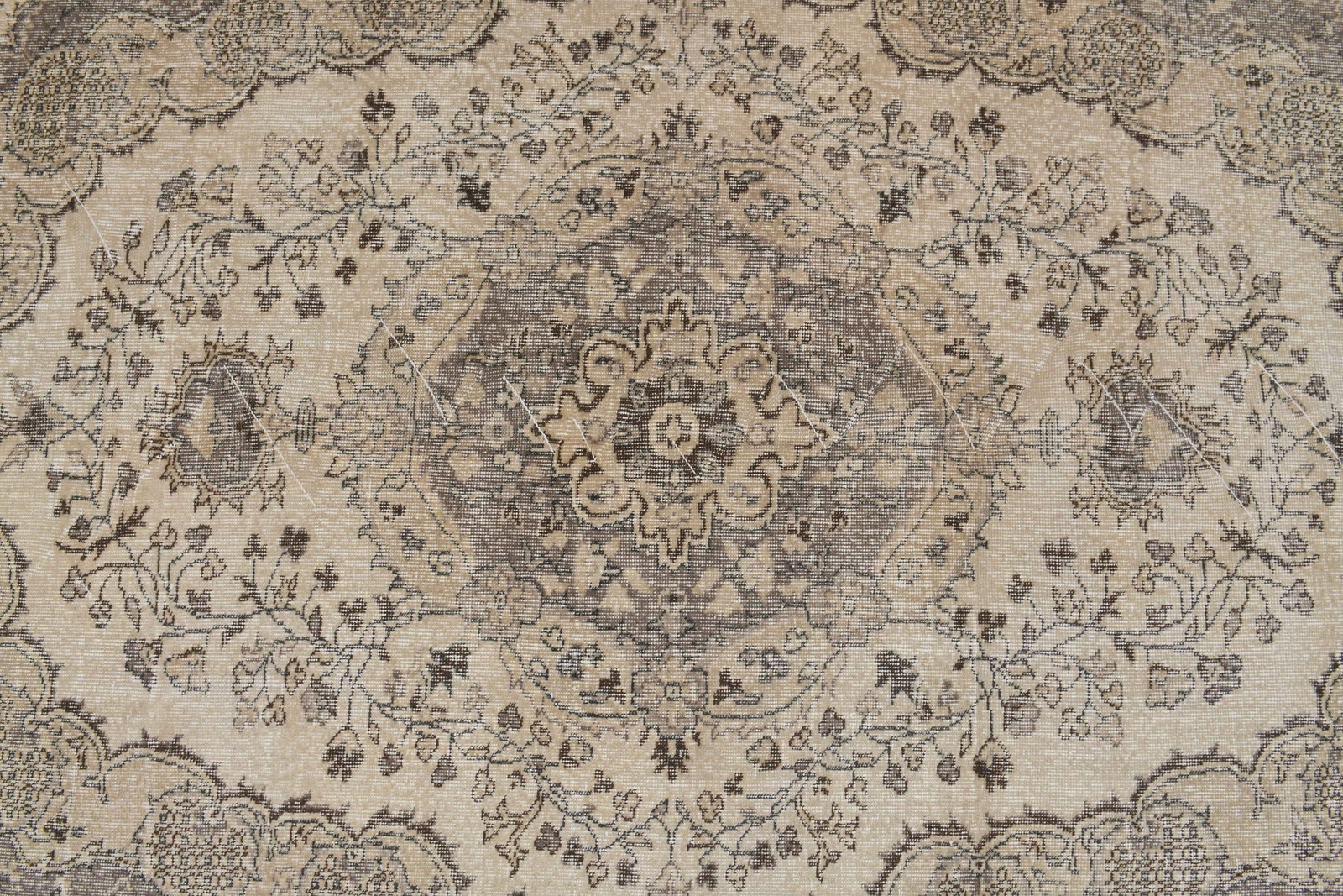 6.9x9.8 ft, OUSHAK TURKISH Rug, VINTAGE - 5