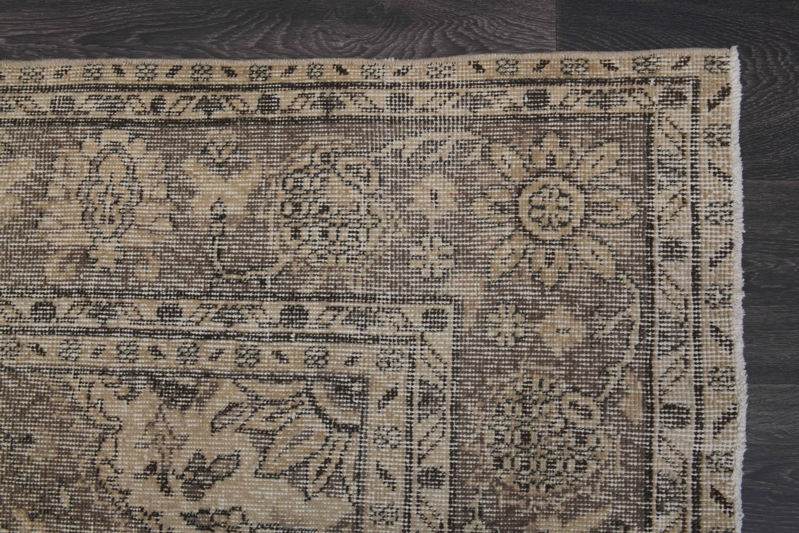 6.9x9.8 ft, OUSHAK TURKISH Rug, VINTAGE - 7