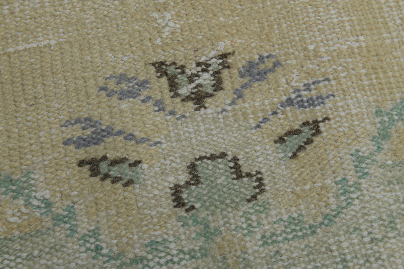 6x8 Orange Green TURKISH Rug - 6