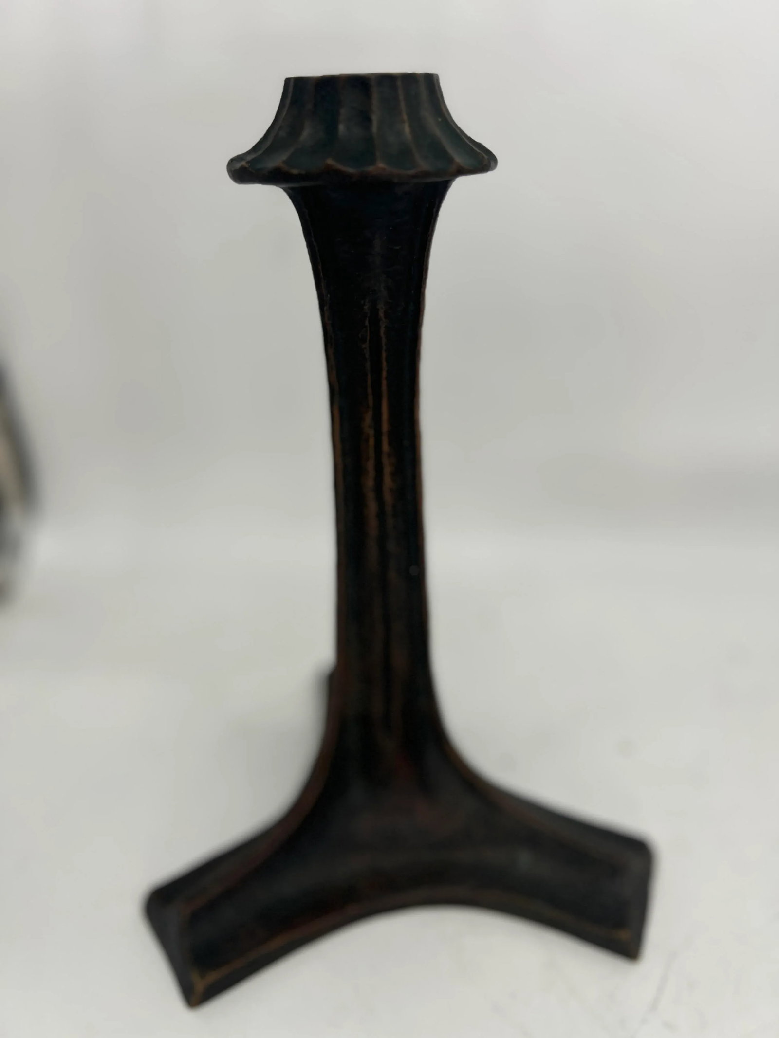 3 Pc Exceptional New York School Arts & Crafts Period Bronze Centerpiece Set - 10