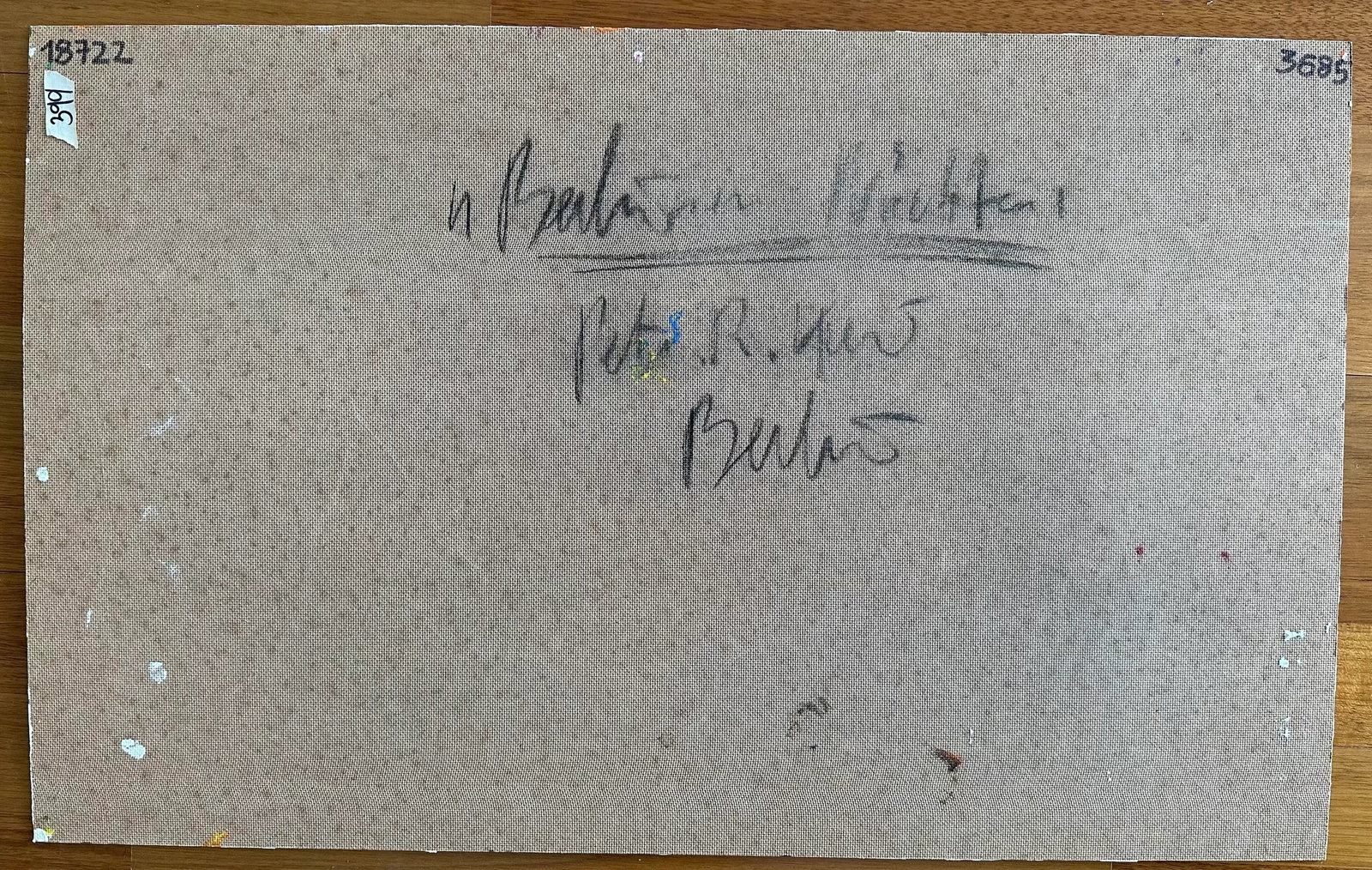 Titled Peter Keil Original 1972 Painting - 6