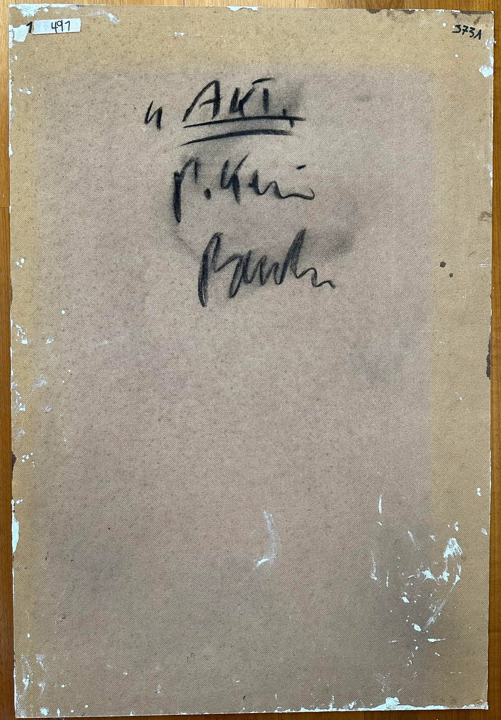 Art by Artist Peter Keil, Original Titled Painting (1964) - 12