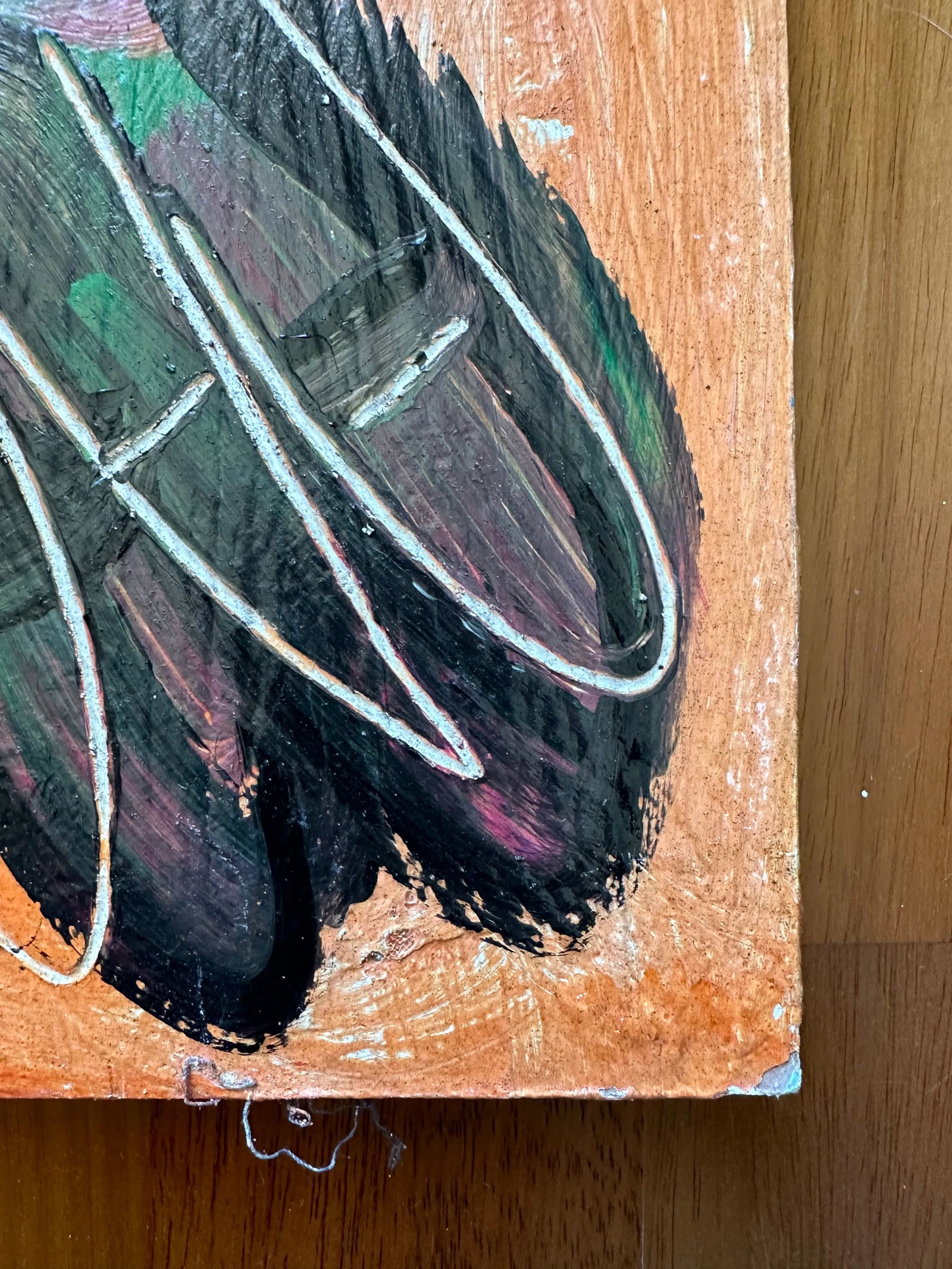 Art by Artist Peter Keil, Original Titled Painting (1964) - 8