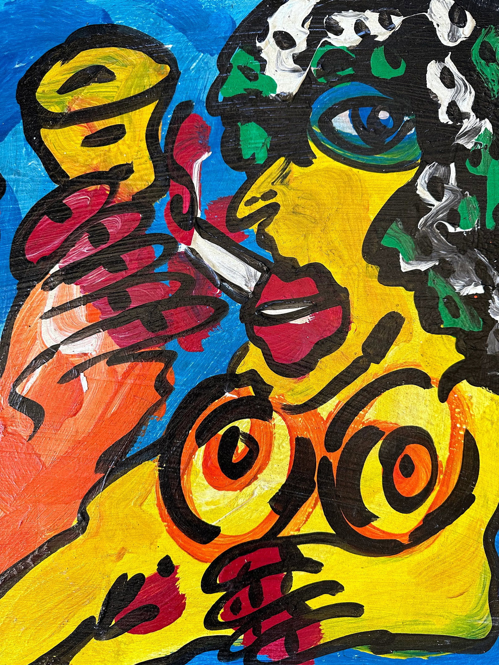 Paris Bar Original Painting by Artist Peter Keil, 1967 - 3