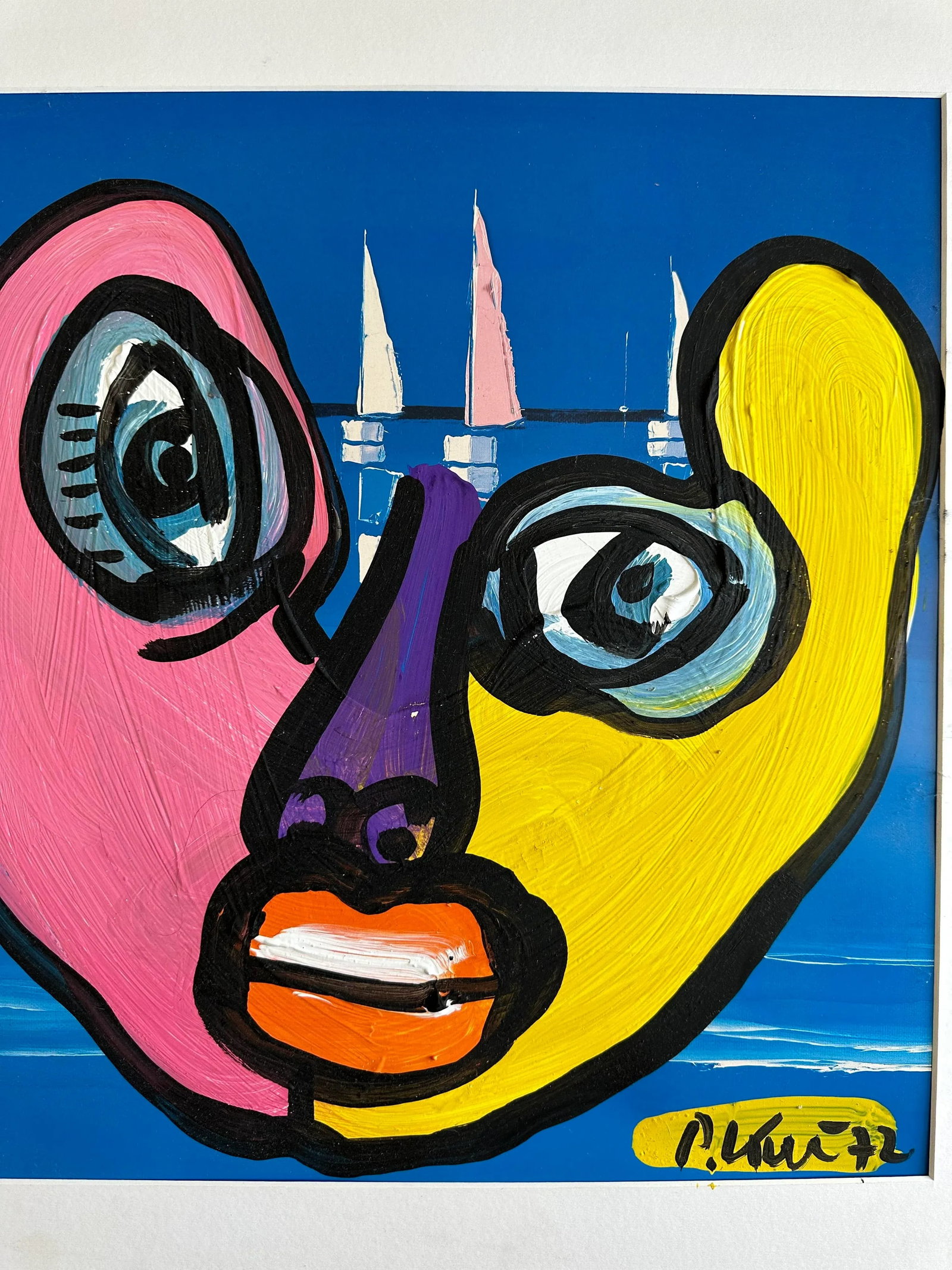 1972 Original Peter Keil Painting - 5