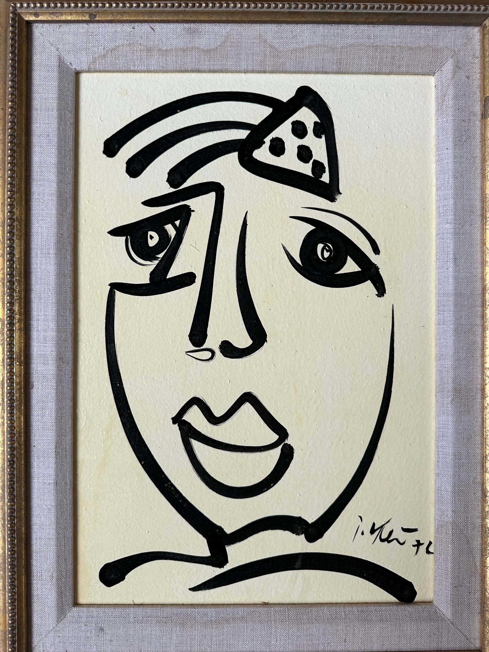 1972 Original Peter Keil Painting, Framed - 3