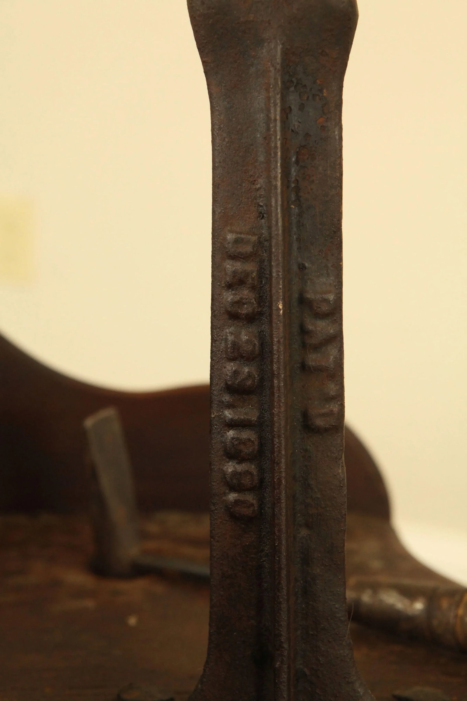 Antique American Cobblers Bench With Tools - 11