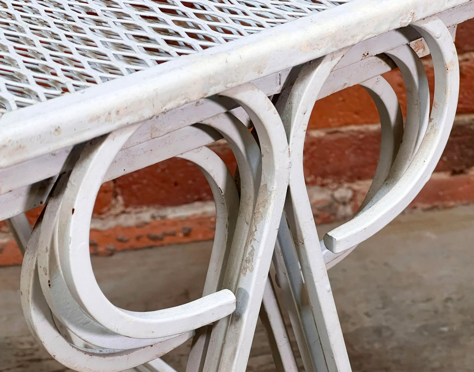 Vintage Mid Century Modern Salterini Wrought Iron Nesting Tables - Set of 3 - 7