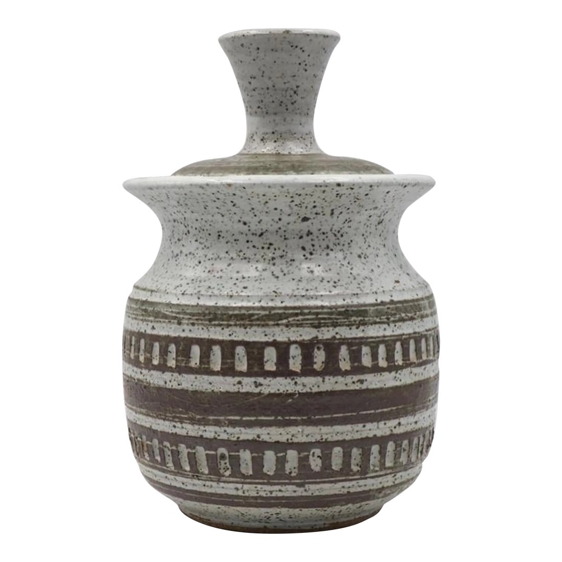 Mid 20th Century Large Joel Edwards Lidded Jar (1 of 9)