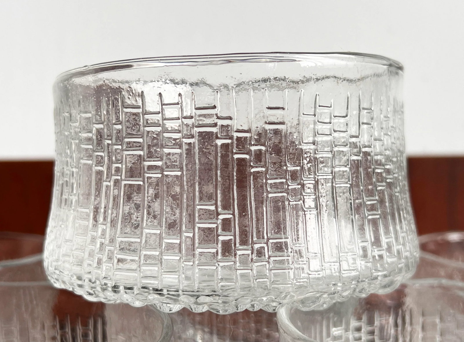 Vintage Scandinavian Modern Tapio Wirkkala for Iittala 'Ultima Thule' 4.25" Bowls - Set of 6 - 3