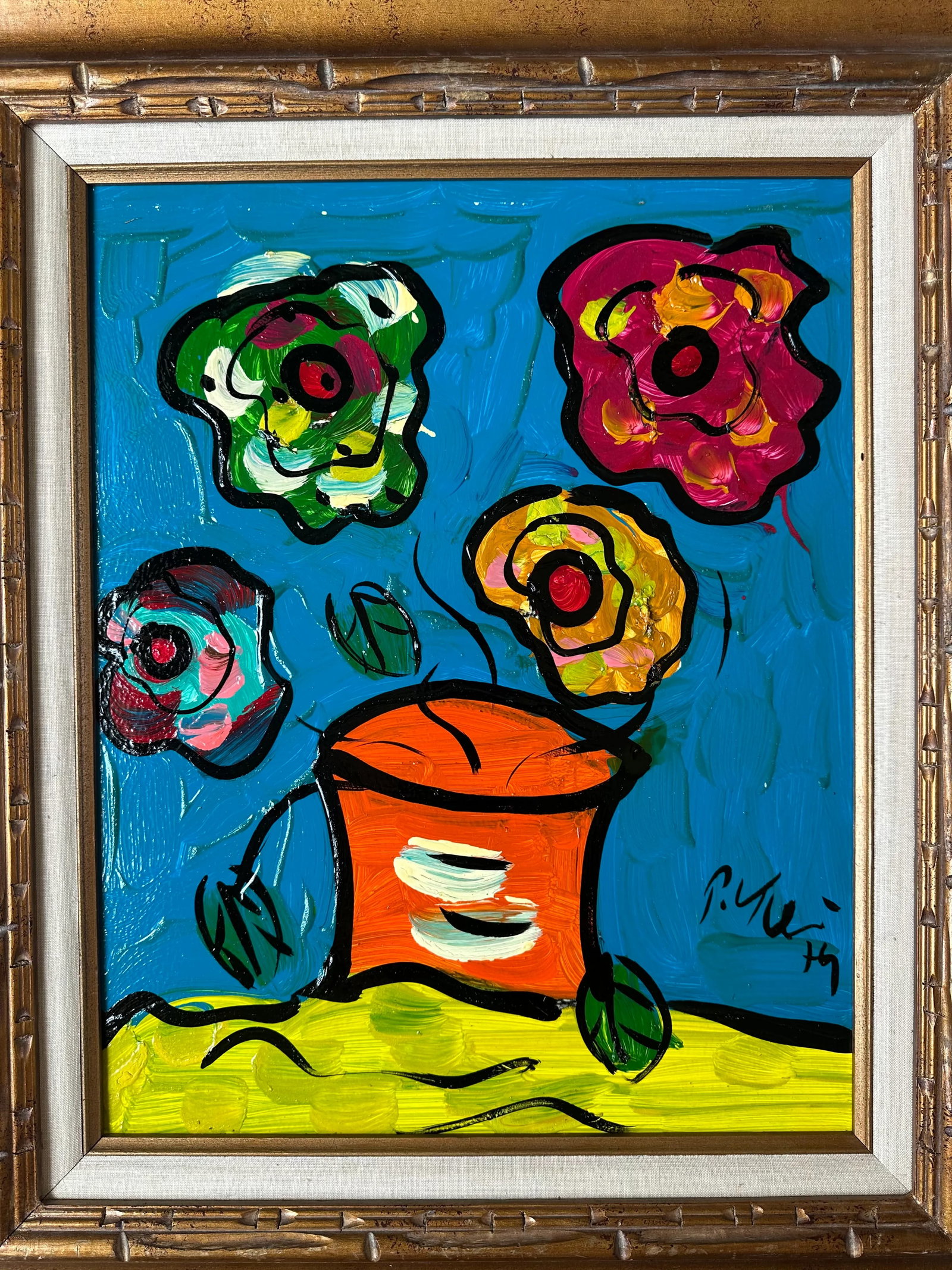 1979 Peter Keil Painting Framed - 2