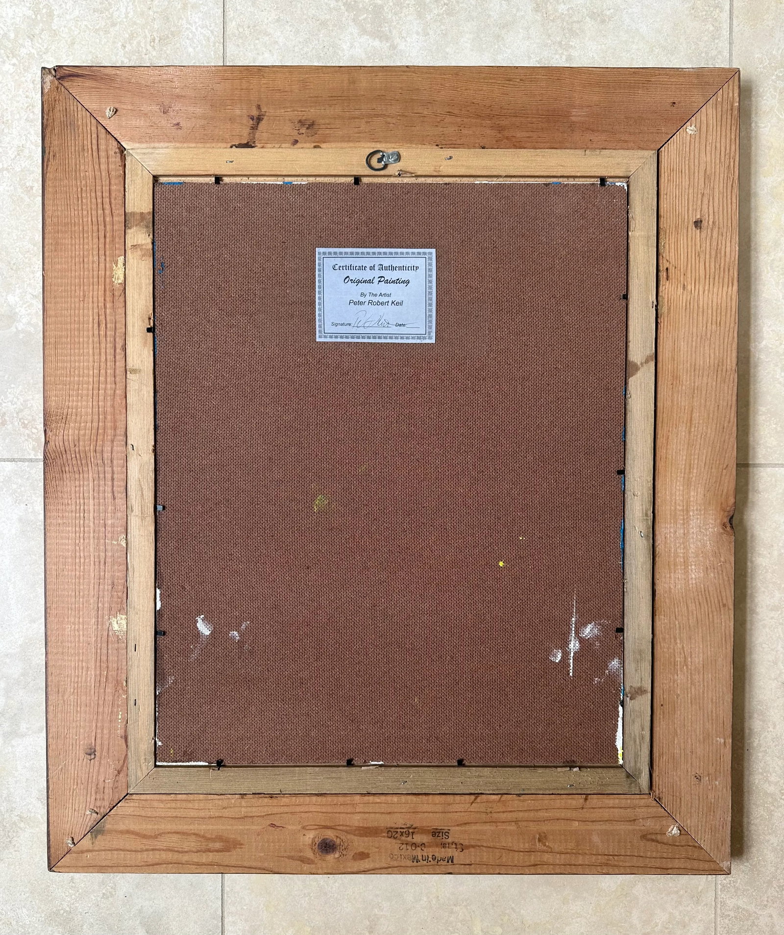1979 Peter Keil Painting Framed - 5