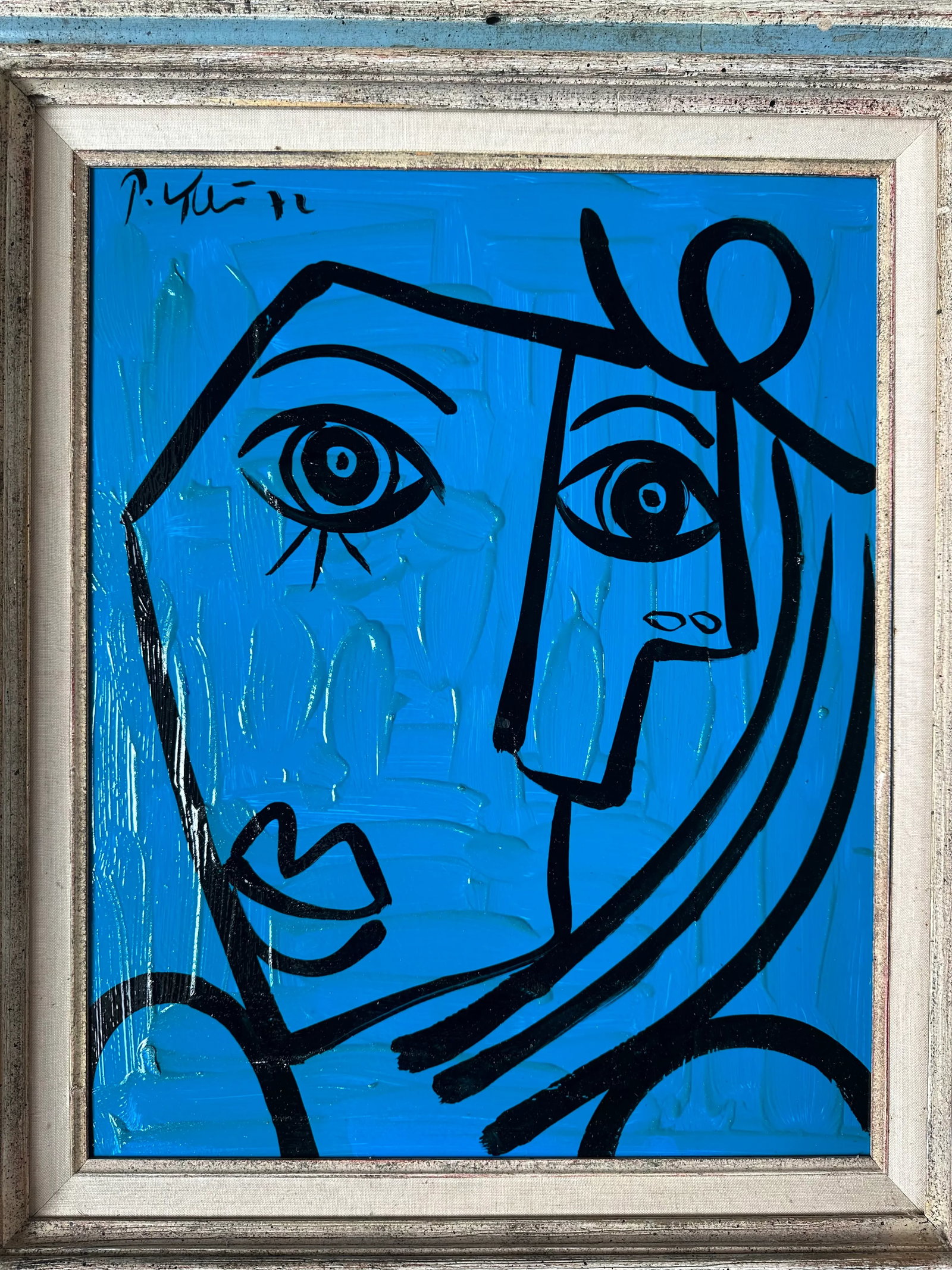 Original 1972 Peter Keil Painting - 2