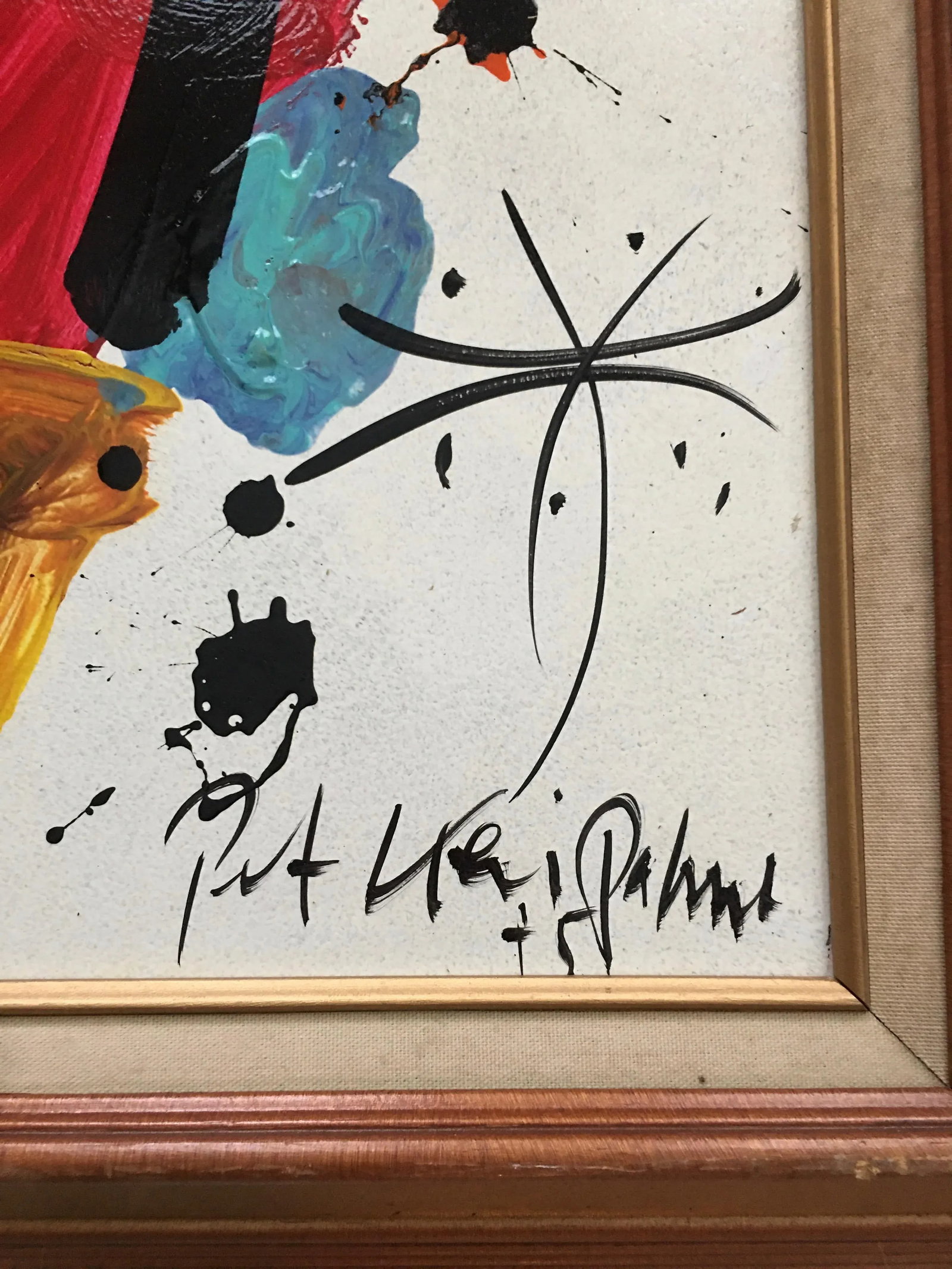 Abstract Expressionist Peter Keil Original Oil Painting - 2
