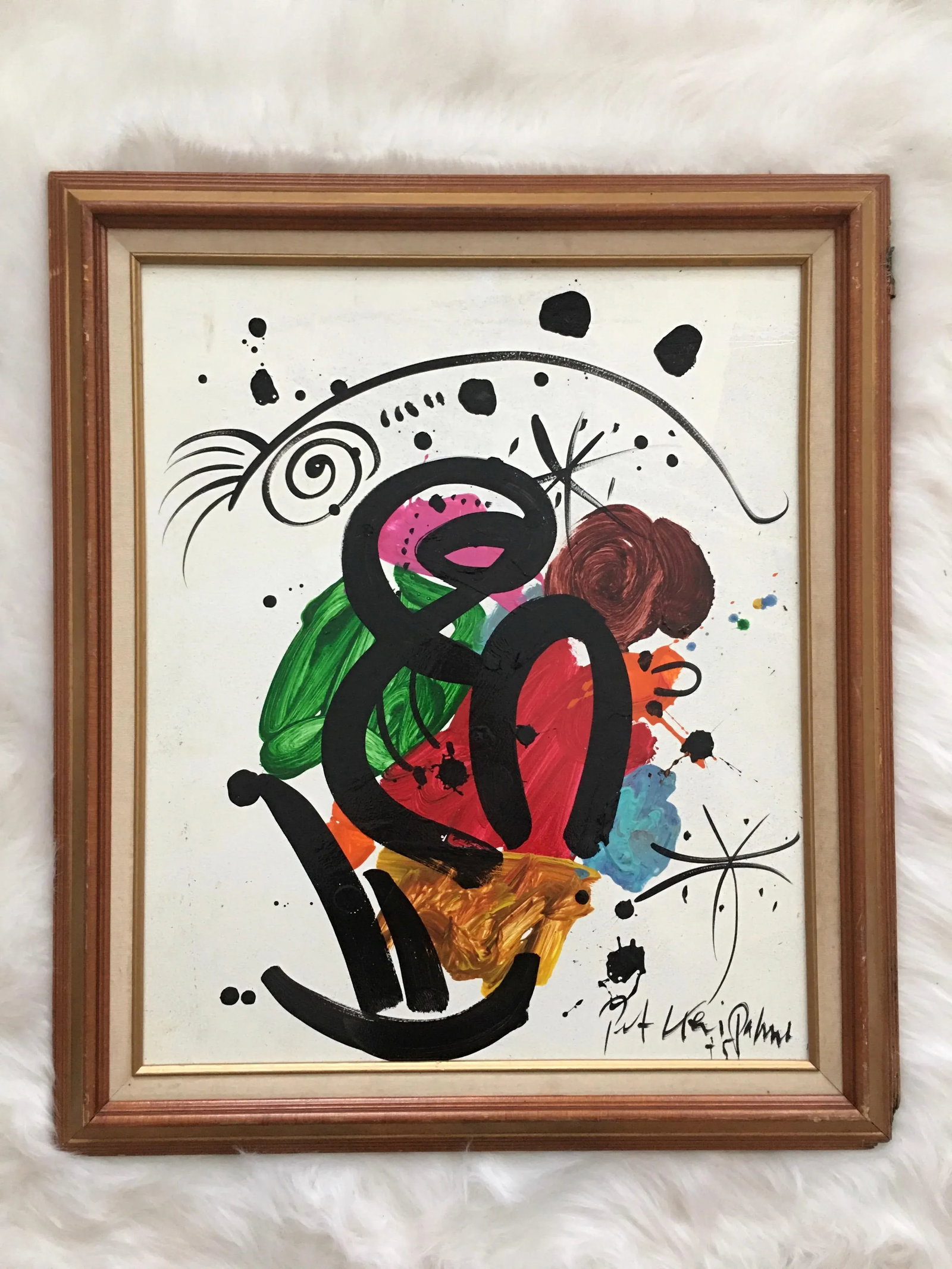 Abstract Expressionist Peter Keil Original Oil Painting - 7