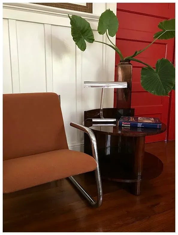 1970s Mid-Century Modern Peter Hamburger Kovacs Lucite & Chrome Lamp - 2