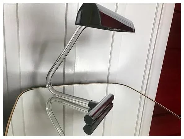 1970s Mid-Century Modern Peter Hamburger Kovacs Lucite & Chrome Lamp - 6