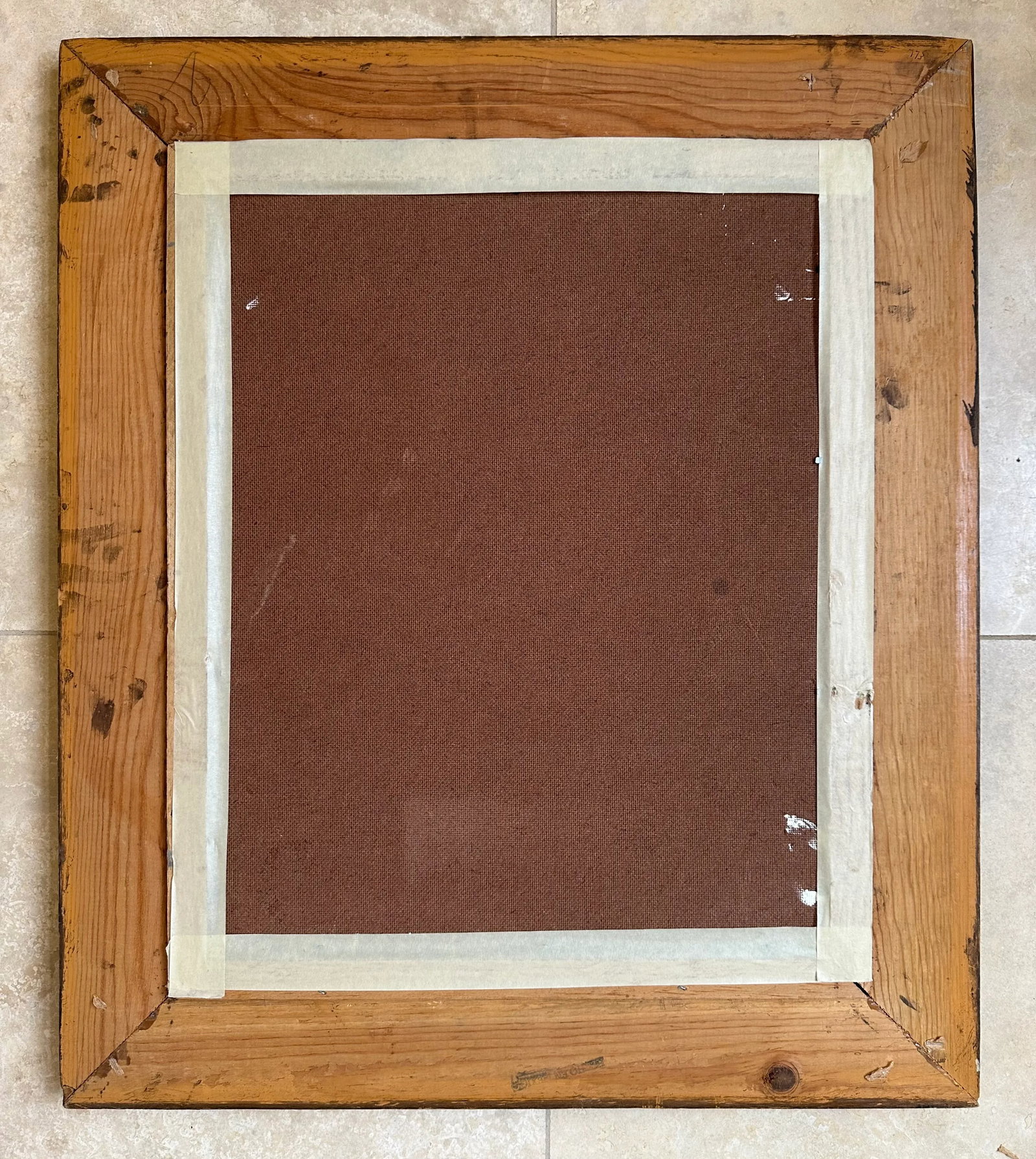 Original 1967 Peter Keil Painting Framed - 5