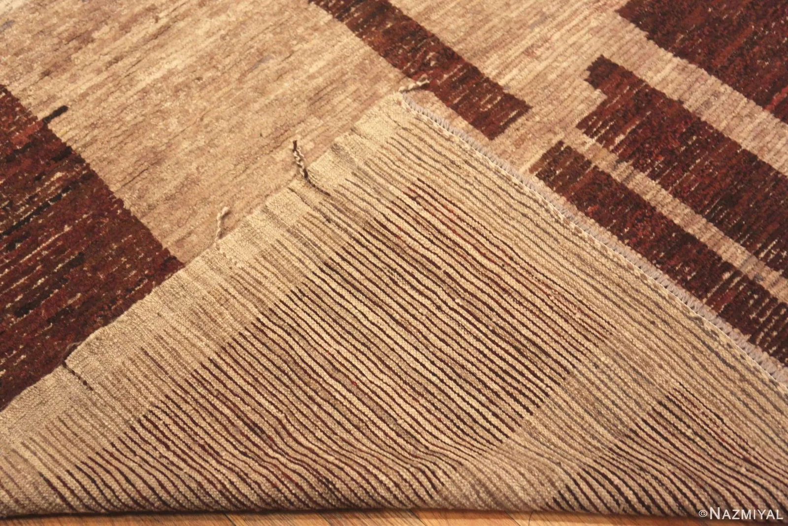 Nazmiyal Collection Large Tribal Primitive Design Central Asian Rug - 7