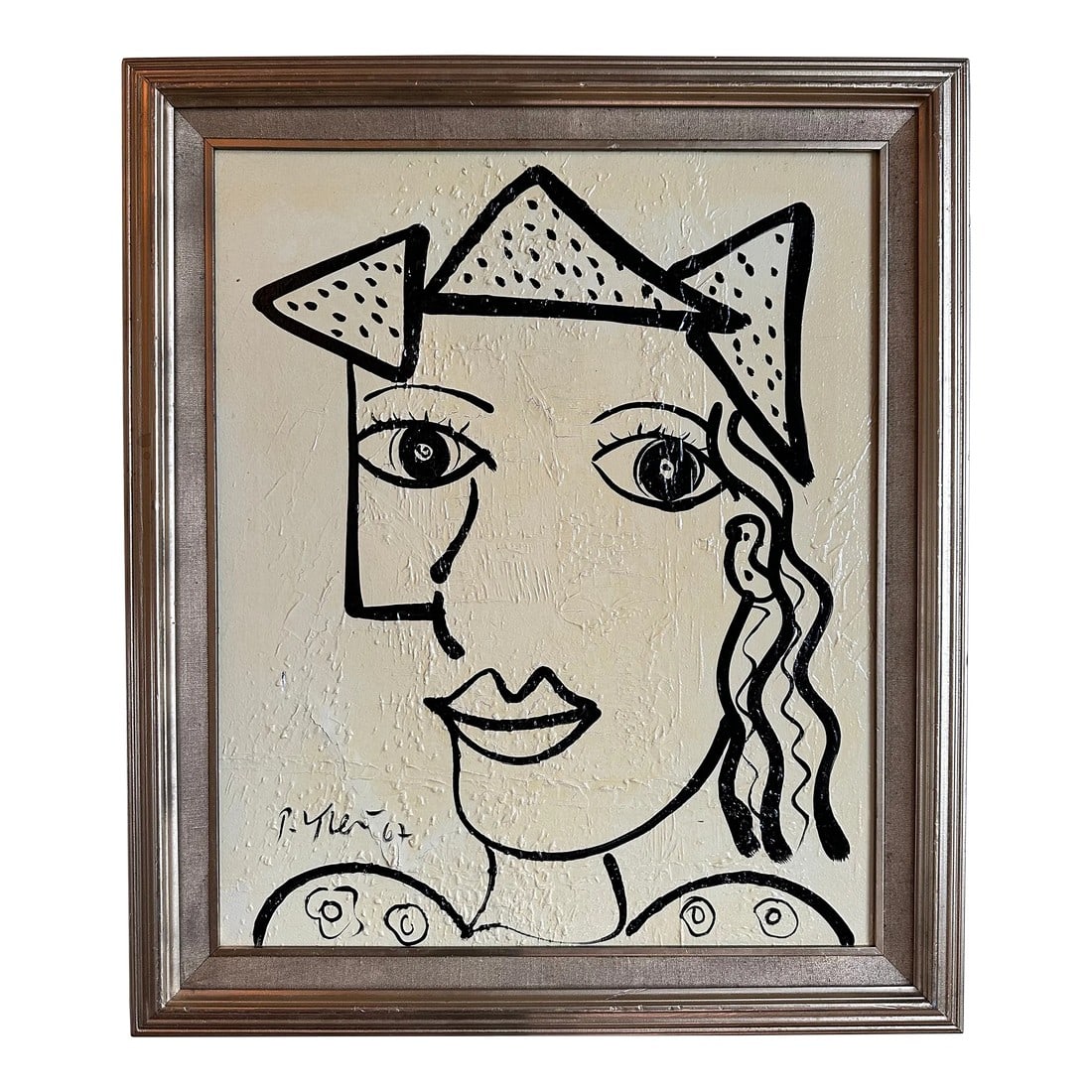 1967 Original Peter Keil Painting Framed (1 of 7)