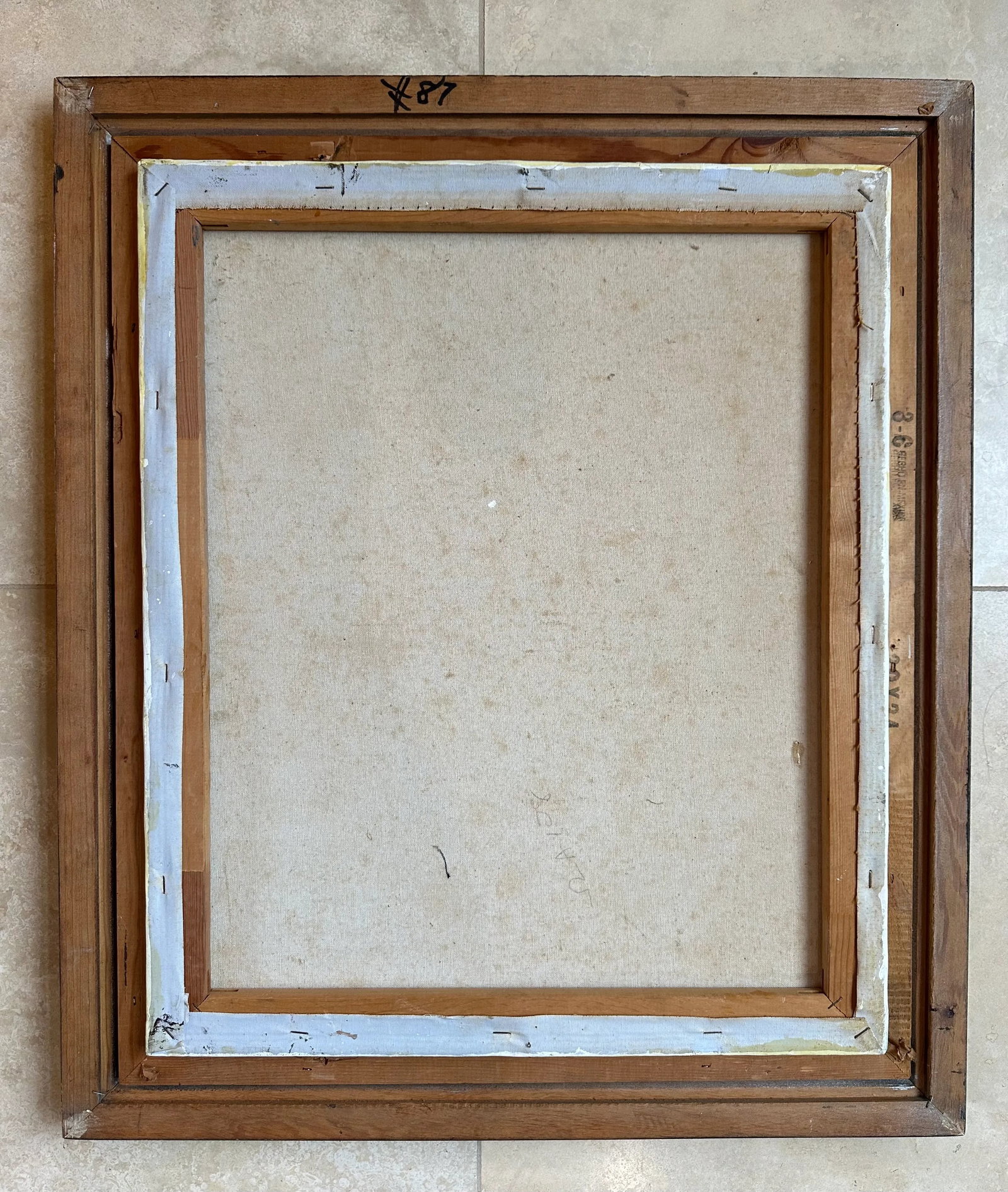 1967 Original Peter Keil Painting Framed - 7